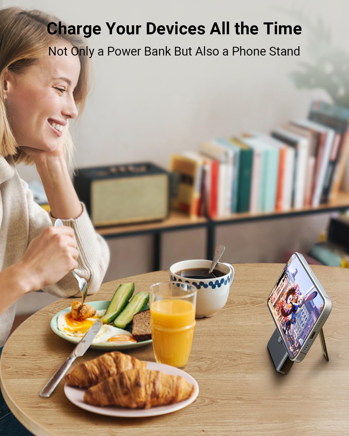 10000mAh Wireless Magnetic Power Bank for iPhone