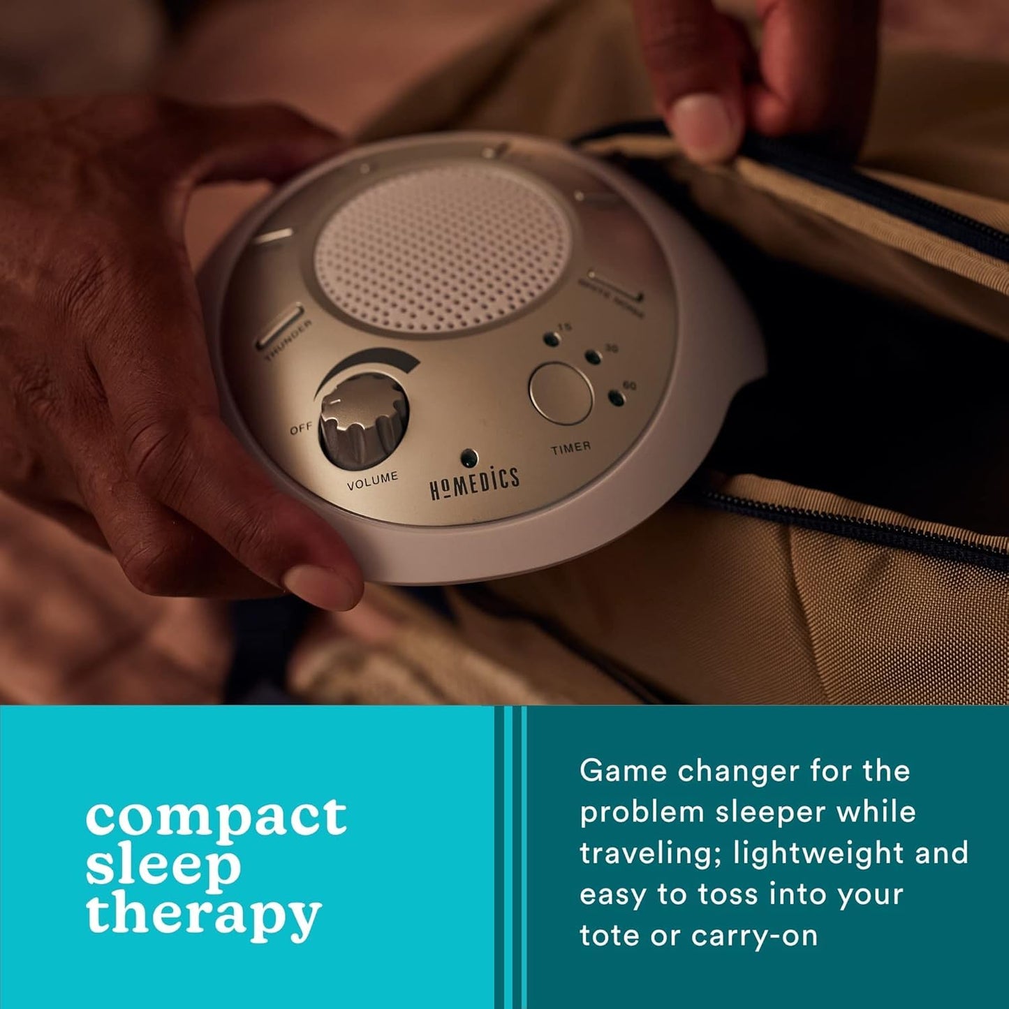 Homedics Portable White Noise Sound Machine