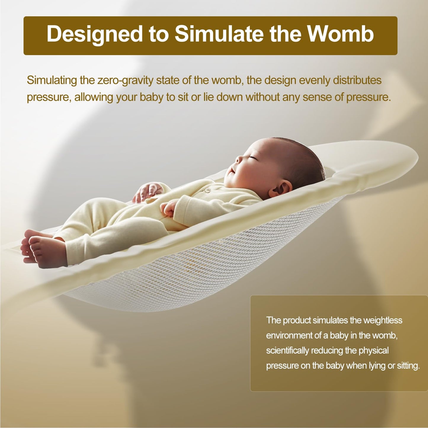 3-in-1 Portable Baby Bouncer & Rocker Chair