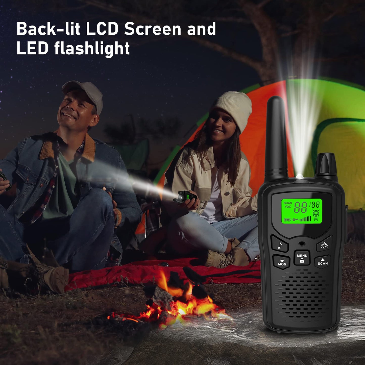 Erelis Long Range Walkie Talkies with VOX