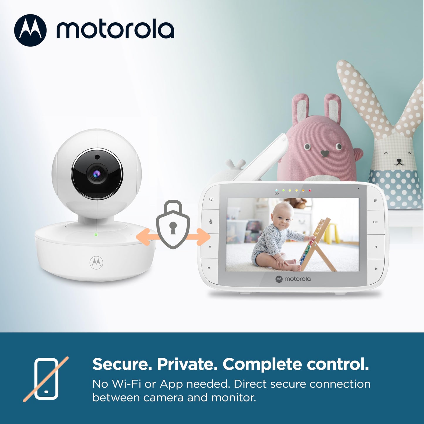 Motorola Nursery Video Baby Monitor with 5" Screen