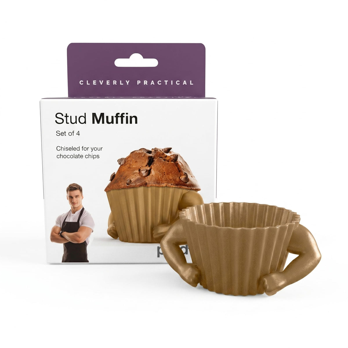 4 Pack Silicone Muffin and Cupcake Baking Cups