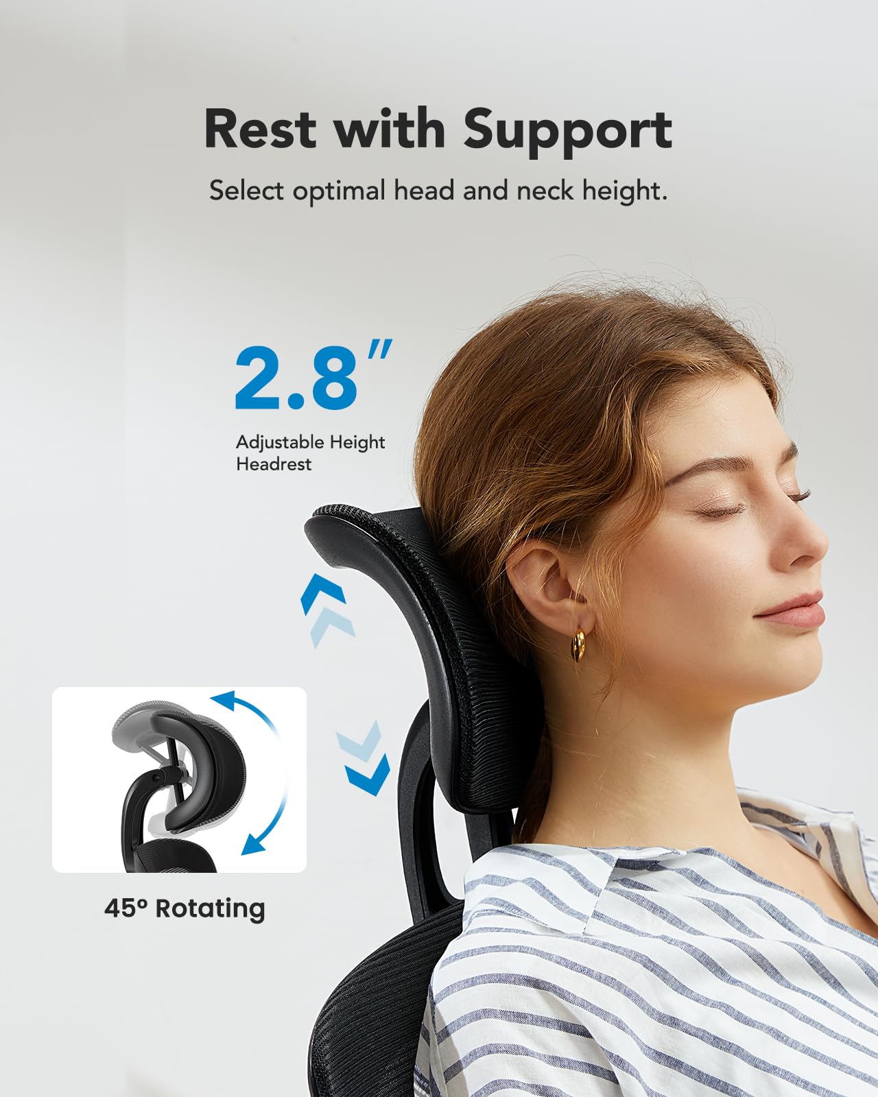 HUANUO Ergonomic High Back Office Chair