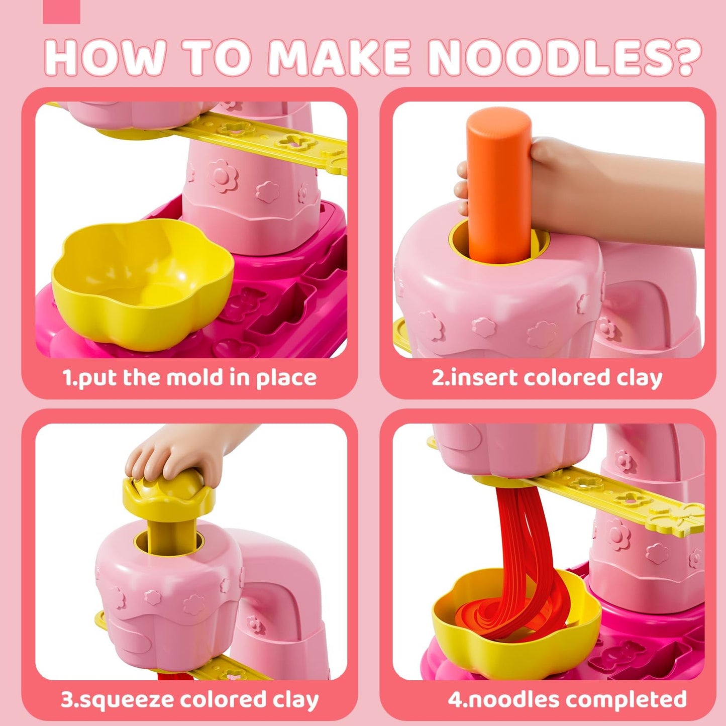 51 PCS Air Dry Clay Kit for Kids