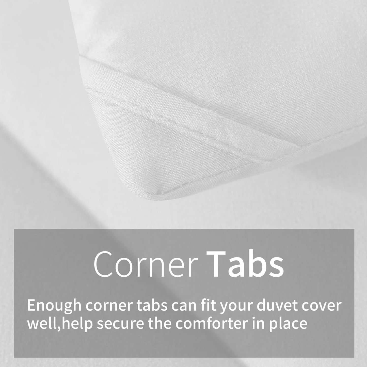 HYLEORY Twin Comforter Set - Lightweight & Washable