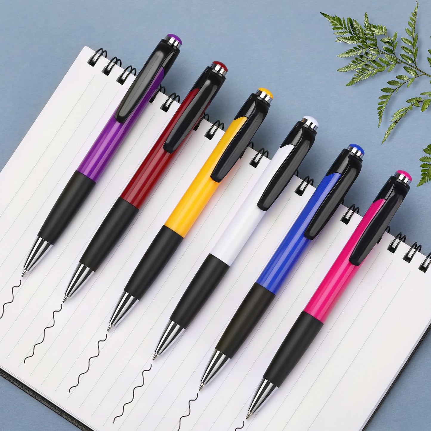 Bulk Retractable Ballpoint Pens 36 Pack Black Ink