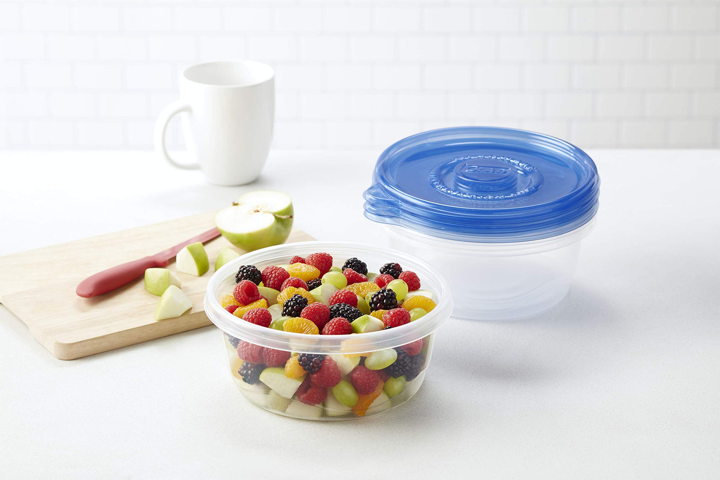 48 Ounce Glad Food Storage Containers, 4 Pack