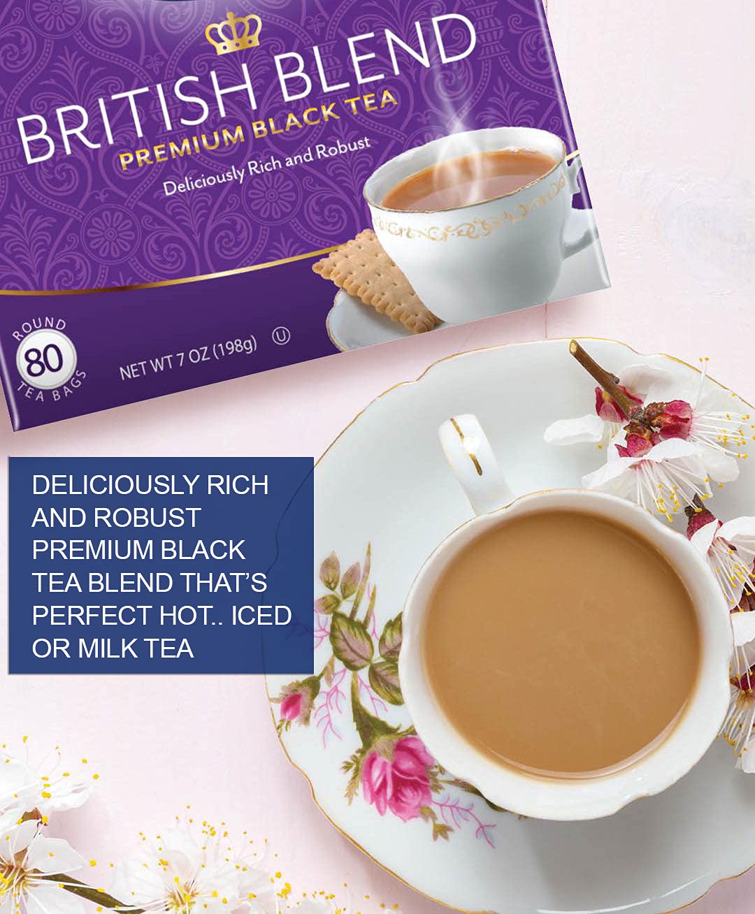 80 Count Tetley Premium Black Tea Bags