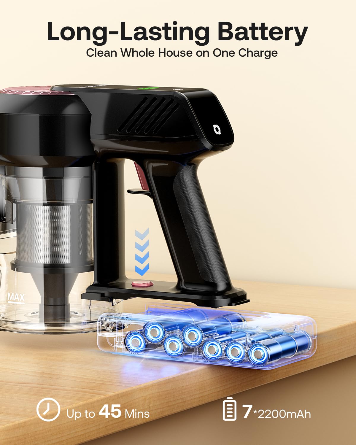 Cordless Vacuum Cleaner for Home and Pets
