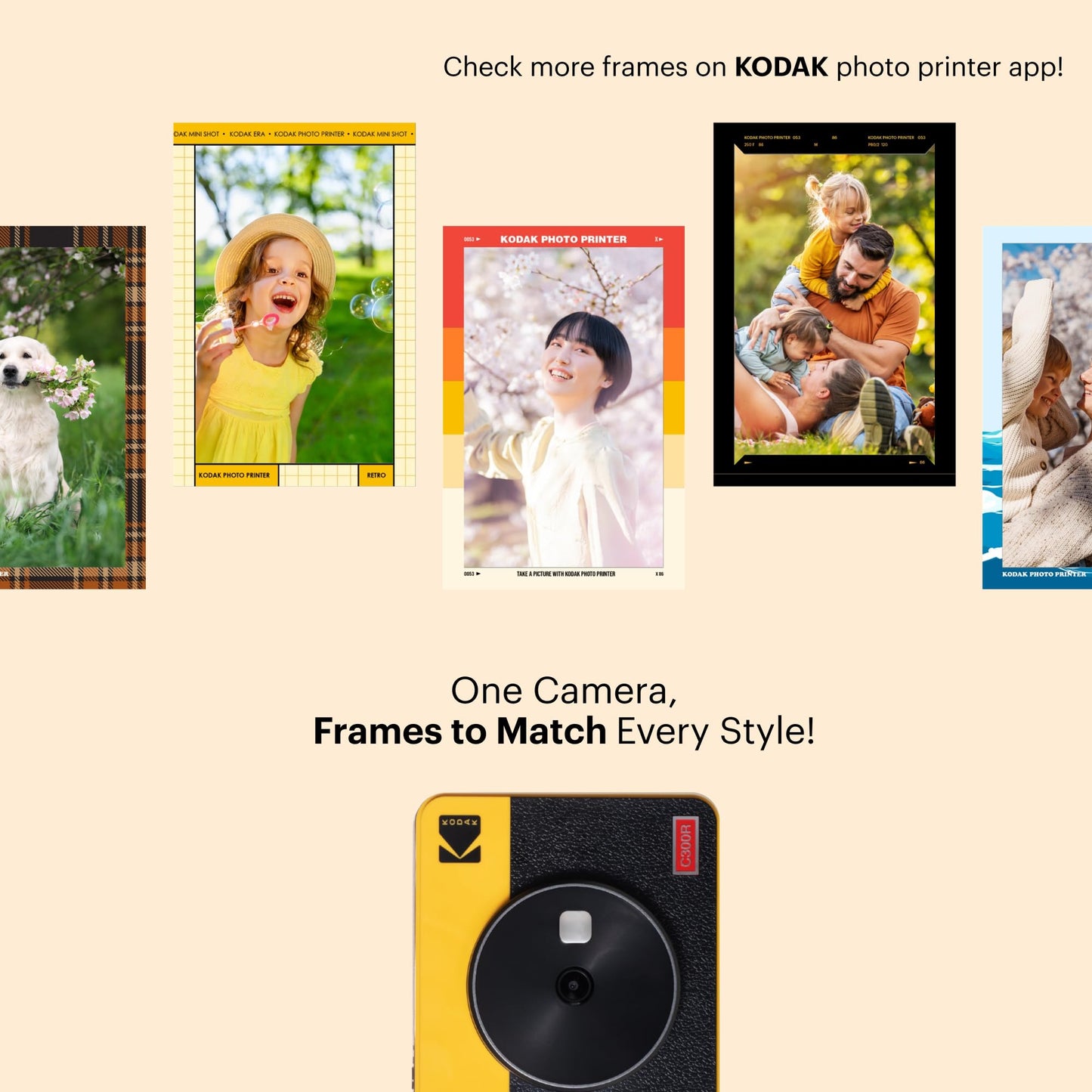 KODAK Mini Shot 2-in-1 Instant Camera Printer