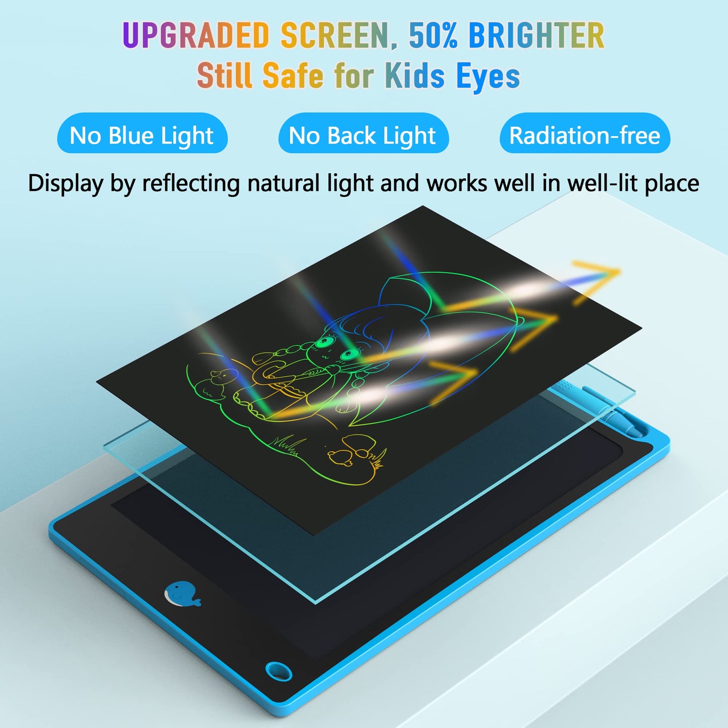 LCD Writing Tablet for Kids 8.8 Inch