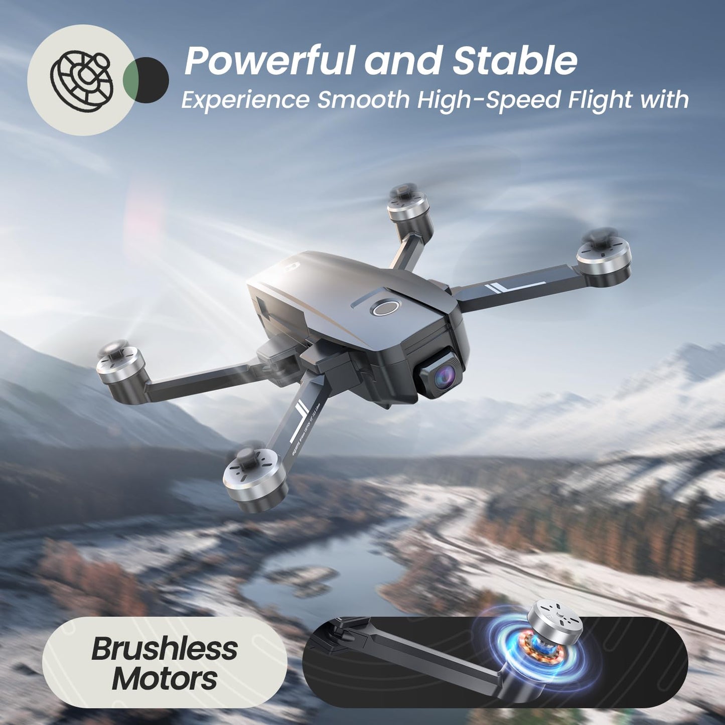Holy Stone HS720E 4K Camera Drone with GPS