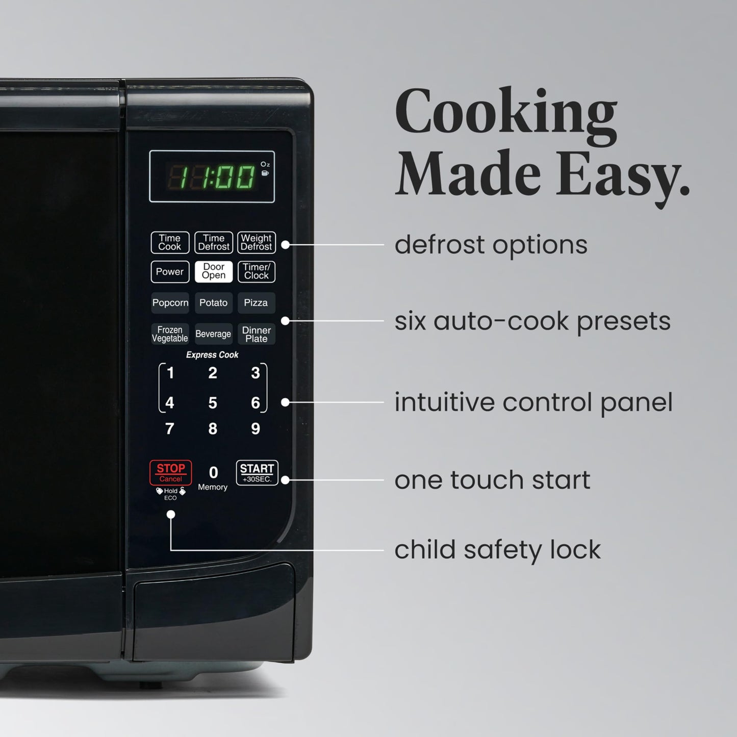 Farberware 0.7 Cu. Ft. Countertop Microwave Oven