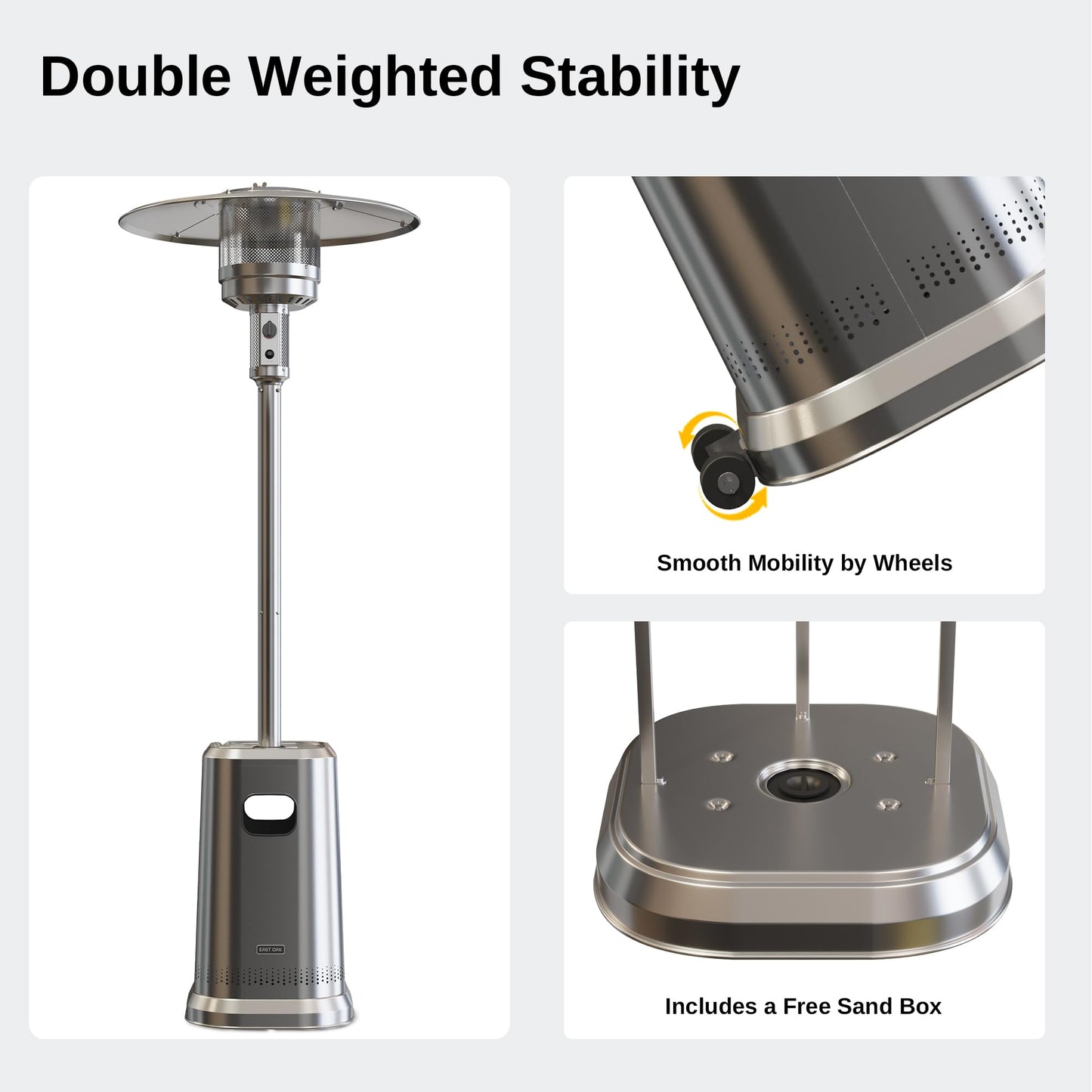 50,000 BTU Patio Heater by EAST OAK