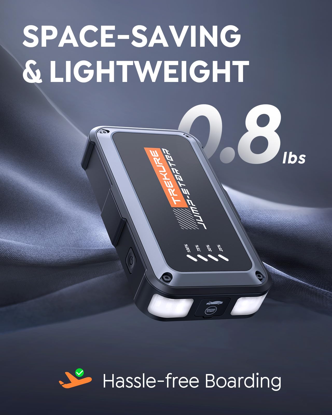 TREKURE 3500A Portable Car Jump Starter