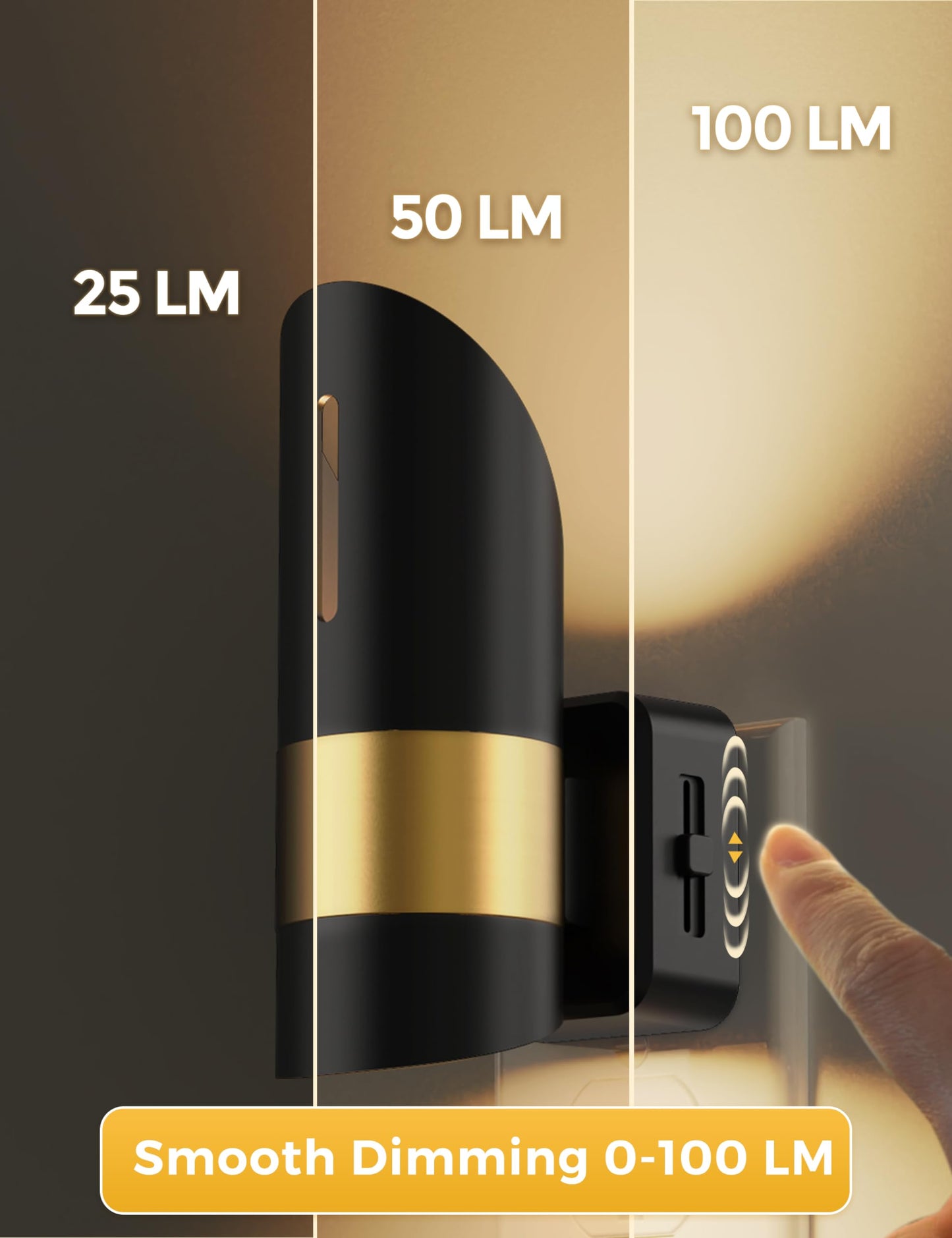 2 Pack Dimmable LED Night Lights with Sensor