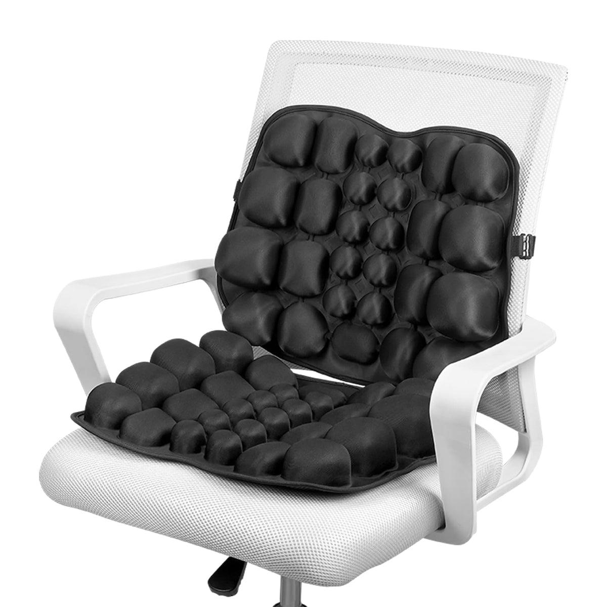 Inflatable Adjustable Seat and Back Support Cushion