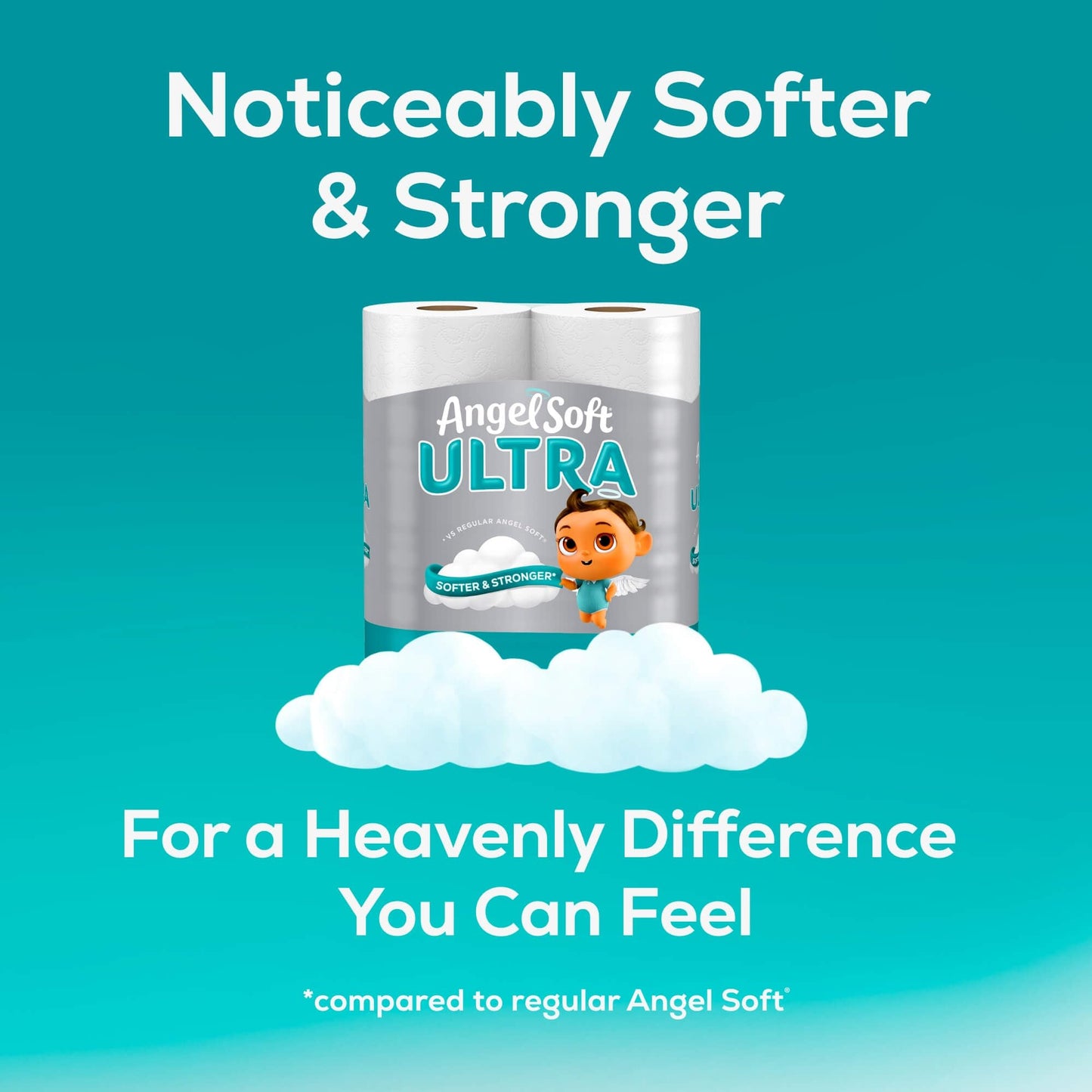 Angel Soft Ultra Toilet Paper, 6 Mega Rolls