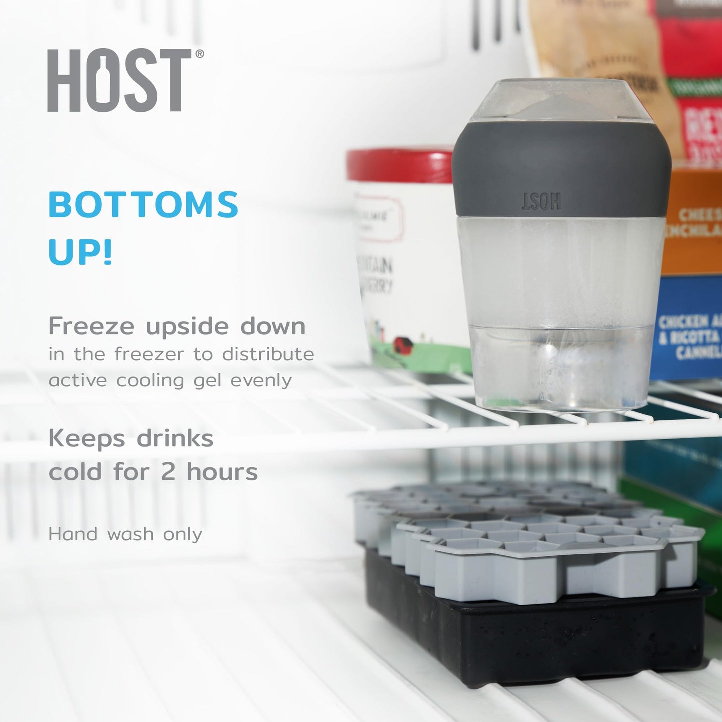 2 Pack HOST Wine Glass Cooling Tumblers