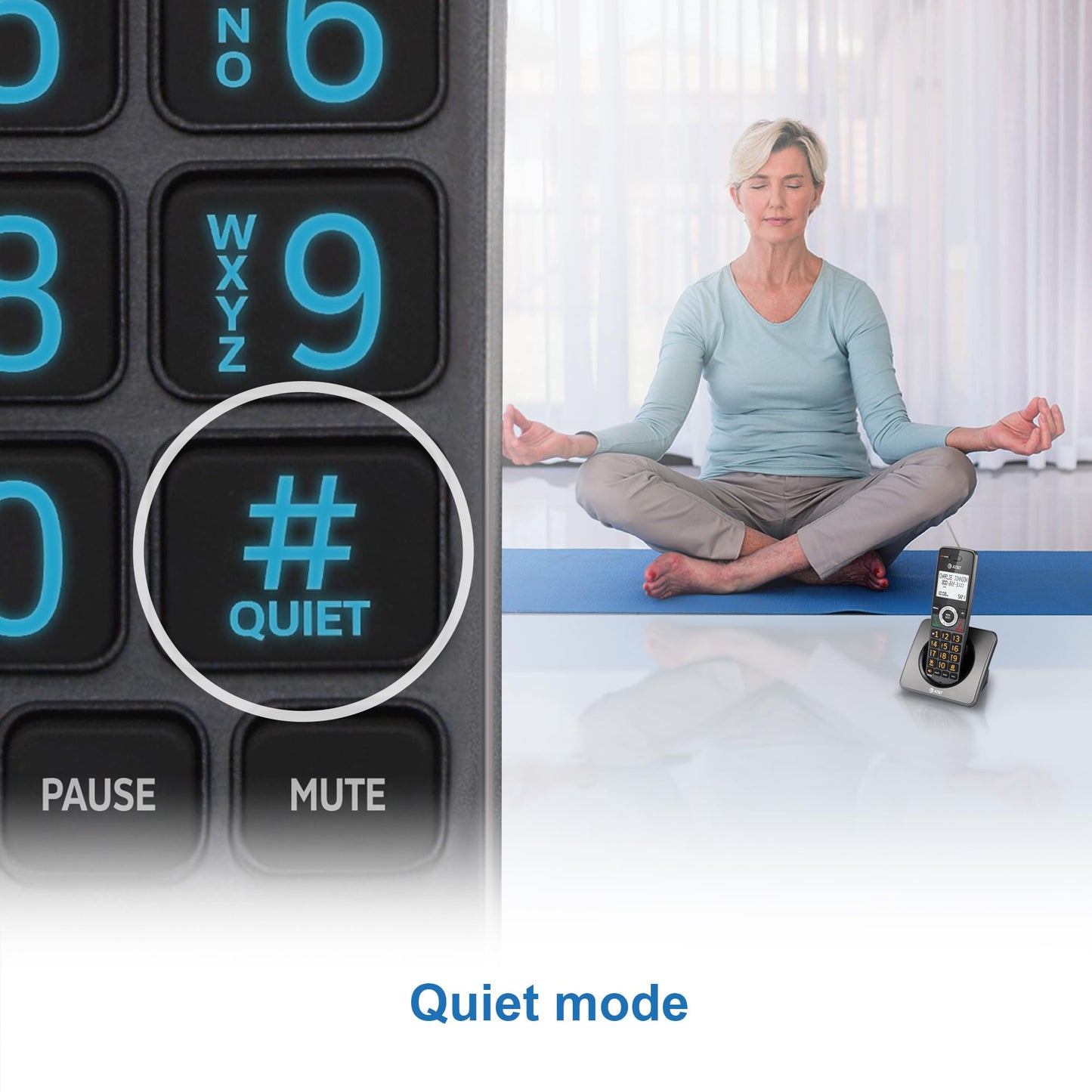 AT&T DECT 6.0 Cordless Phone with Caller ID
