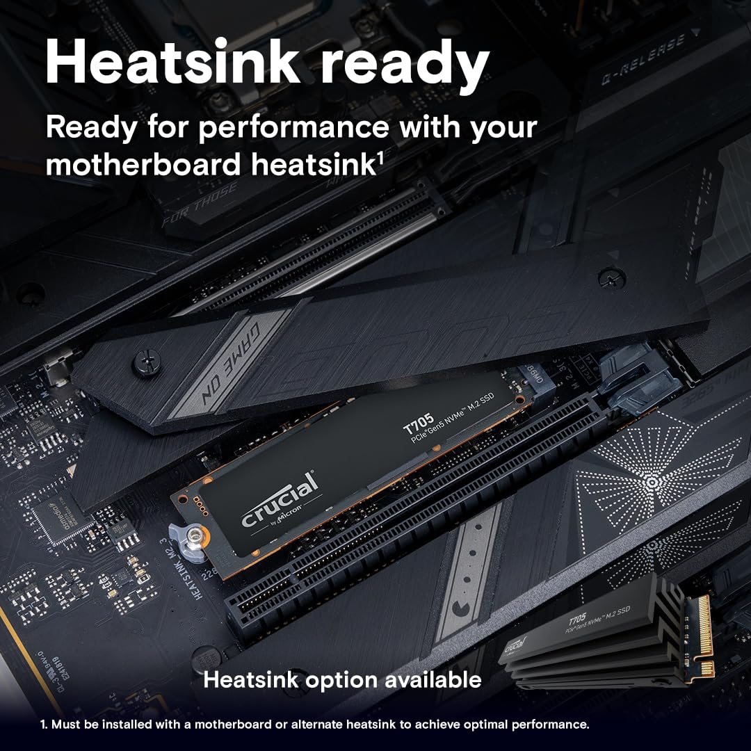 Crucial 4TB PCIe Gen5 NVMe M.2 SSD