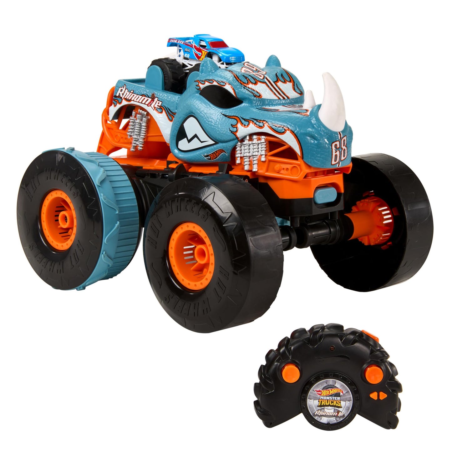 Hot Wheels RC Monster Truck Transforming Toy