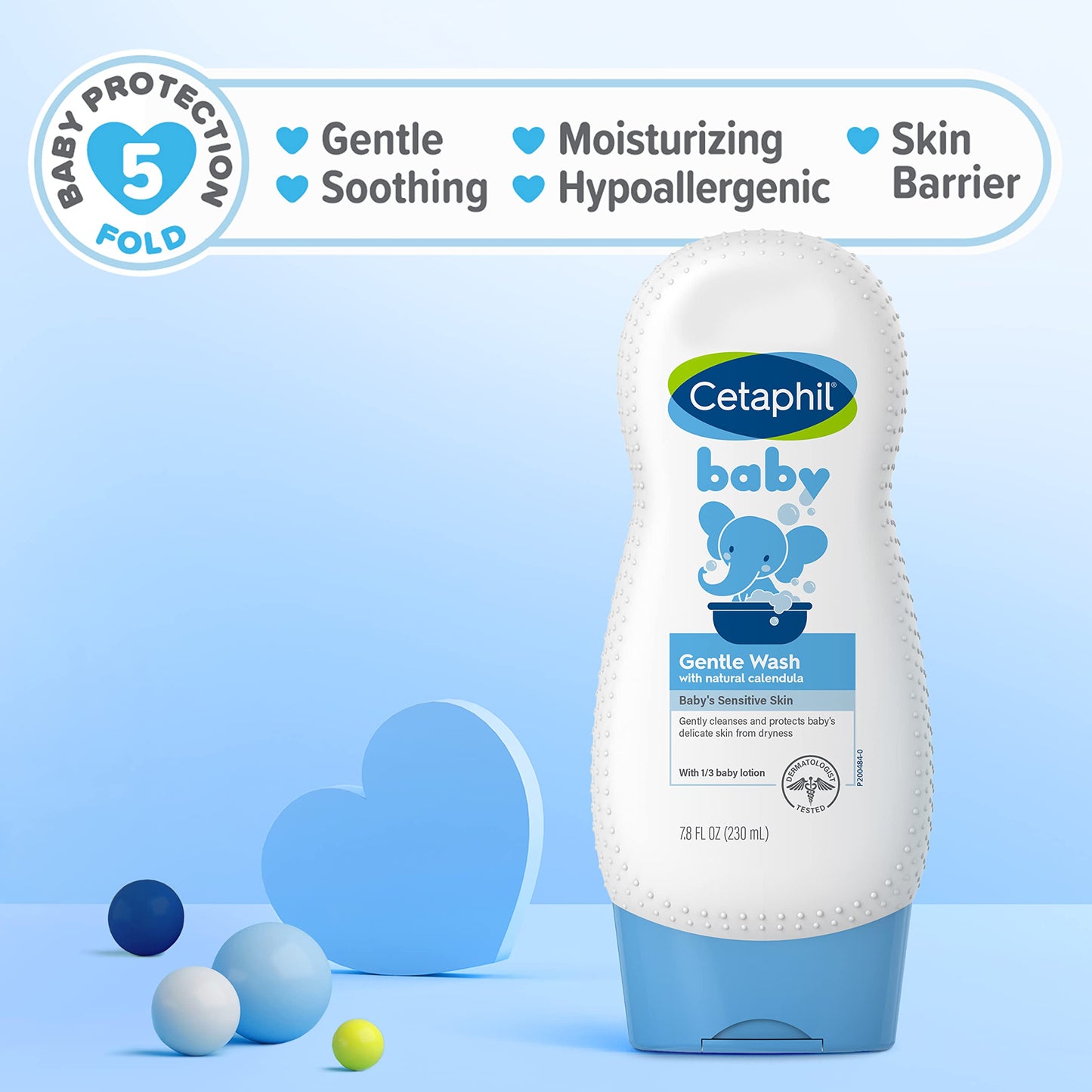 Cetaphil Baby Body Wash with Organic Calendula