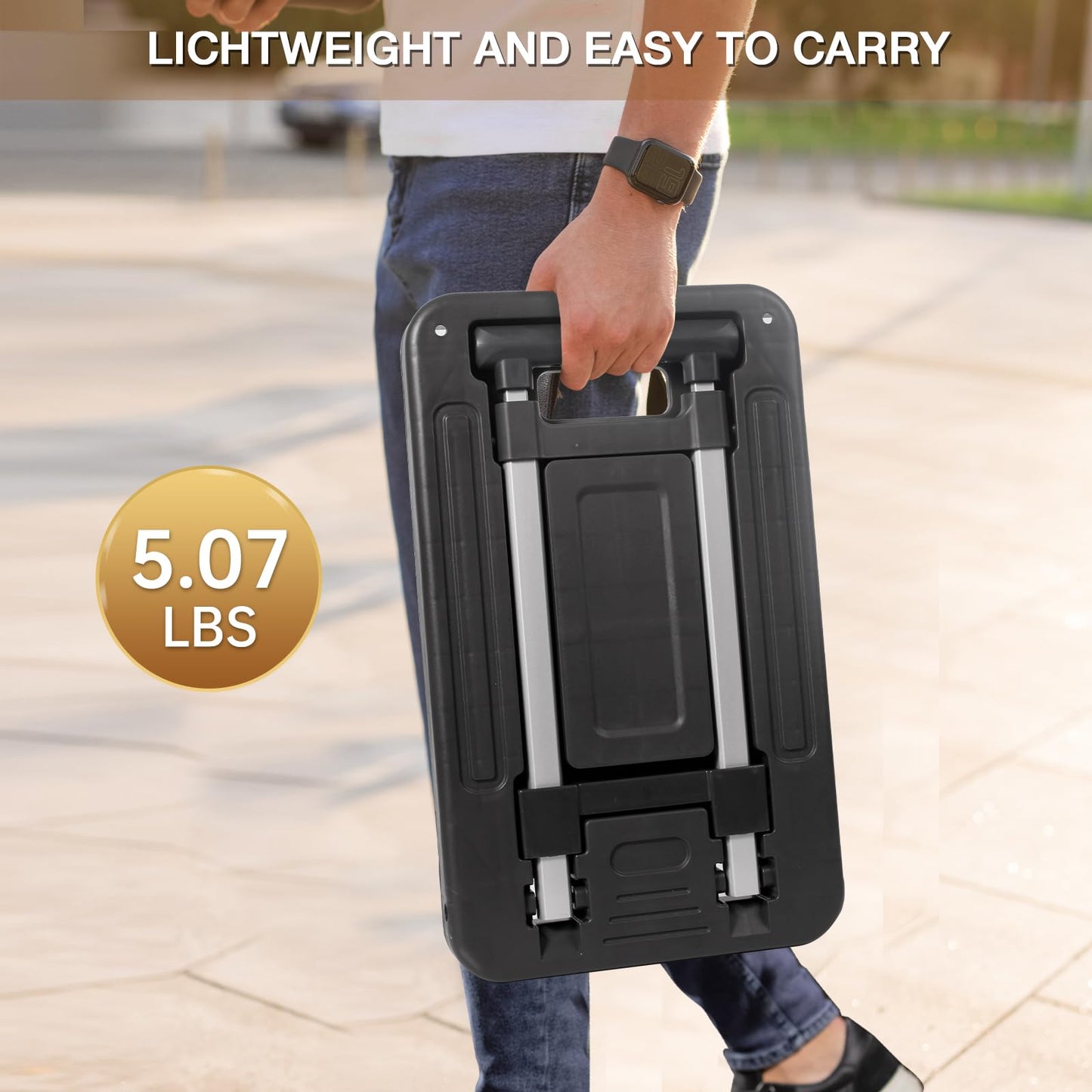 Heavy Duty Folding Hand Truck with Wheels
