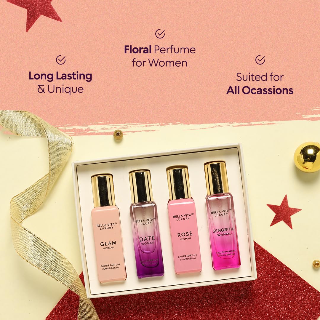 Luxury Perfume Gift Set for Women - 4x20ml