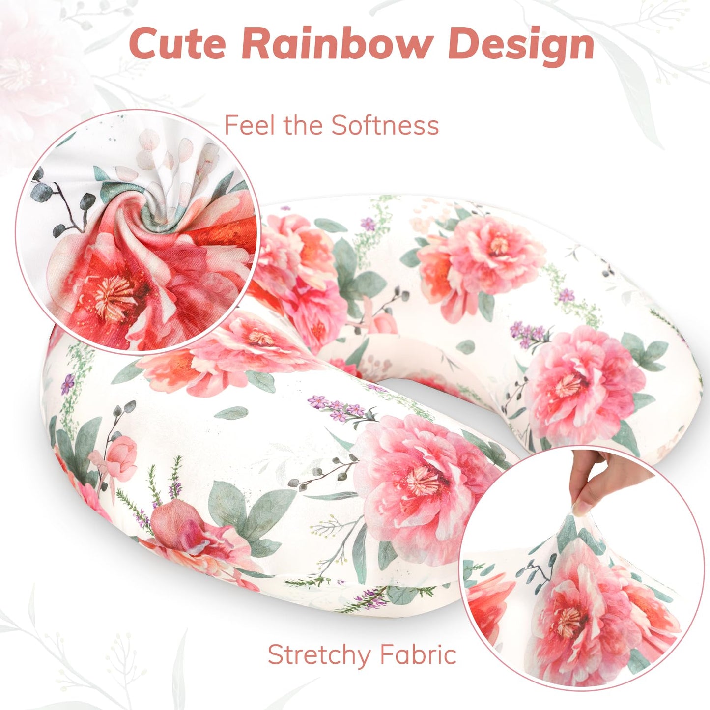 Pea Pod Nursing Pillow Cover for Breastfeeding