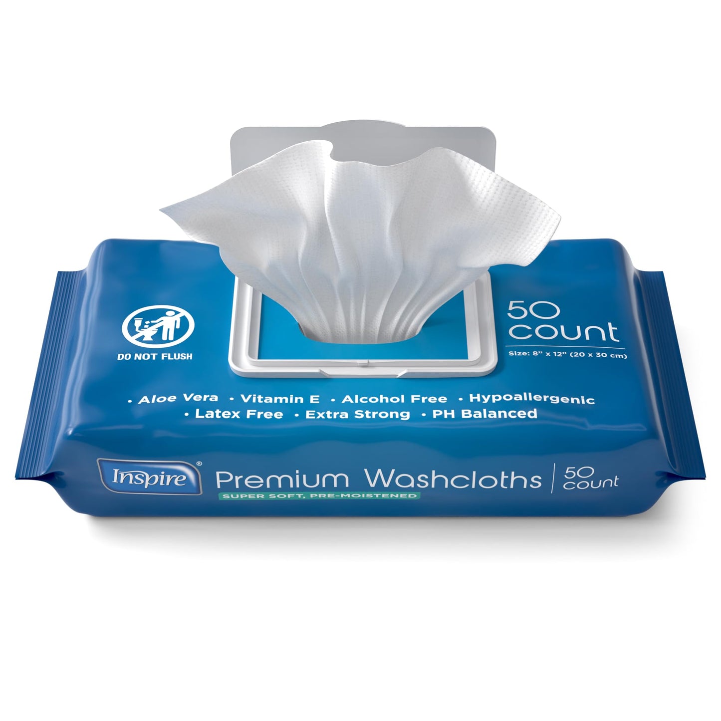 Inspire Adult Wipes for Cleansing and Incontinence