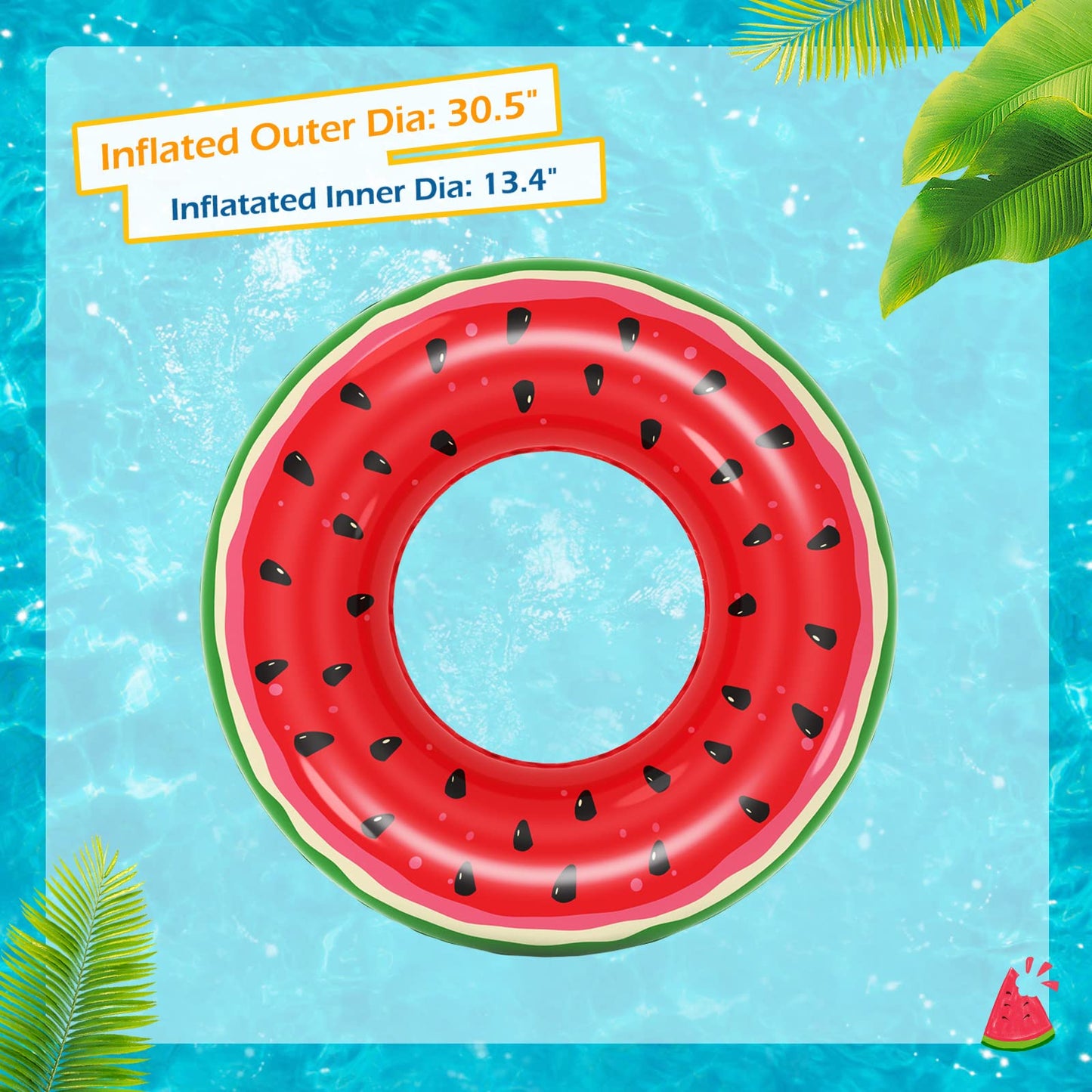 3 Pack Inflatable Pool Floats for Kids