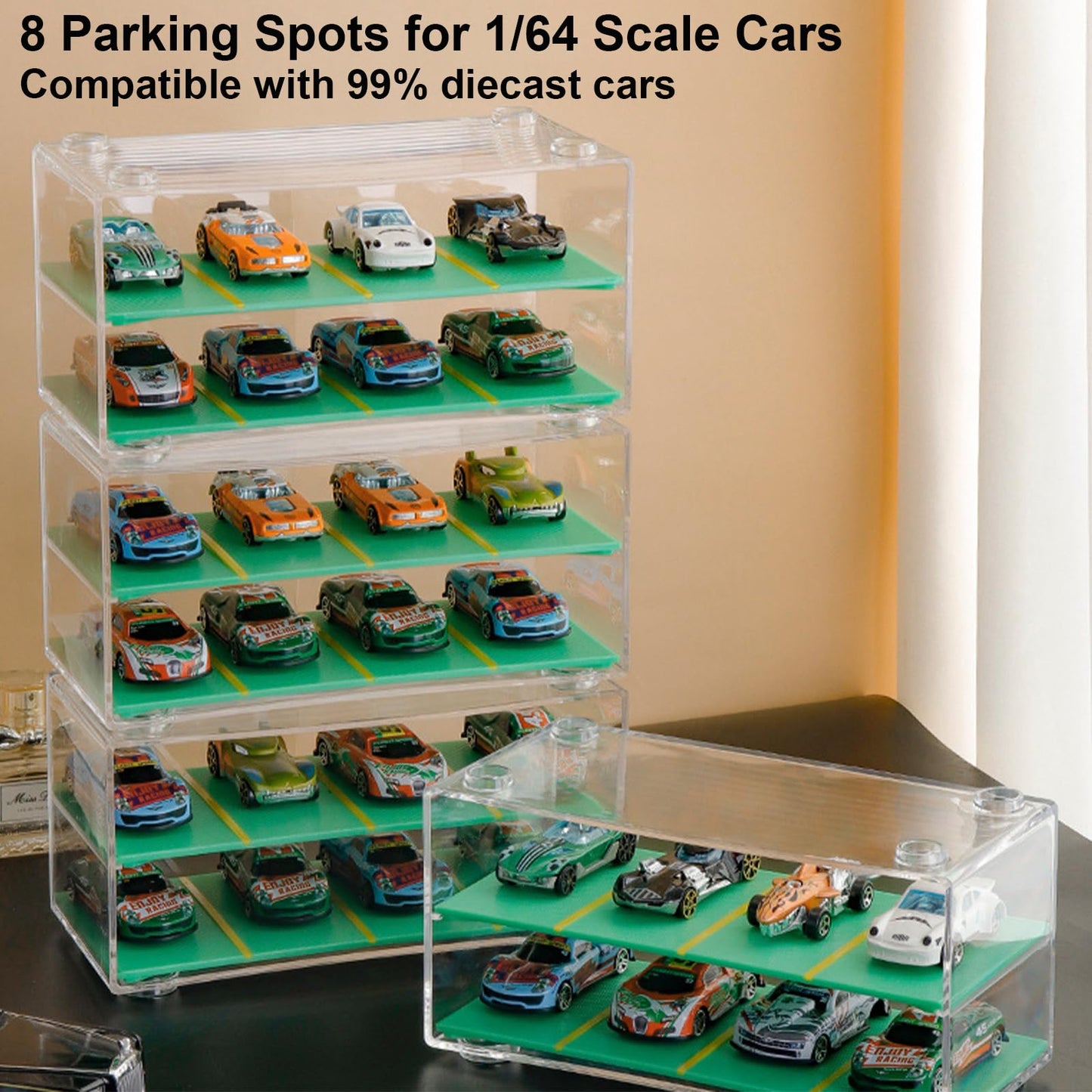 Hot Wheels 1/64 Scale Car Storage Case