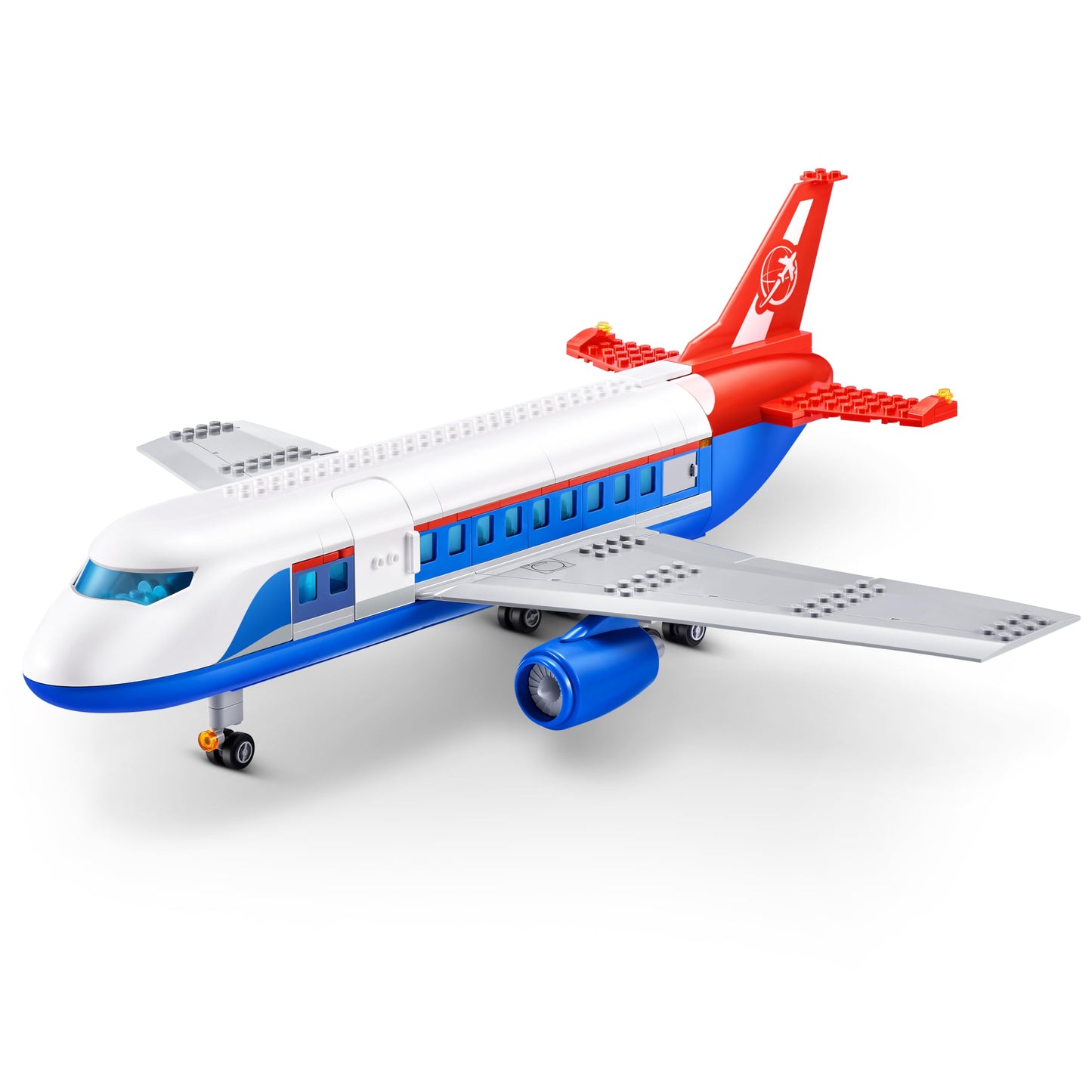 MAX Adventure Airport Playset with 720 Building Bricks