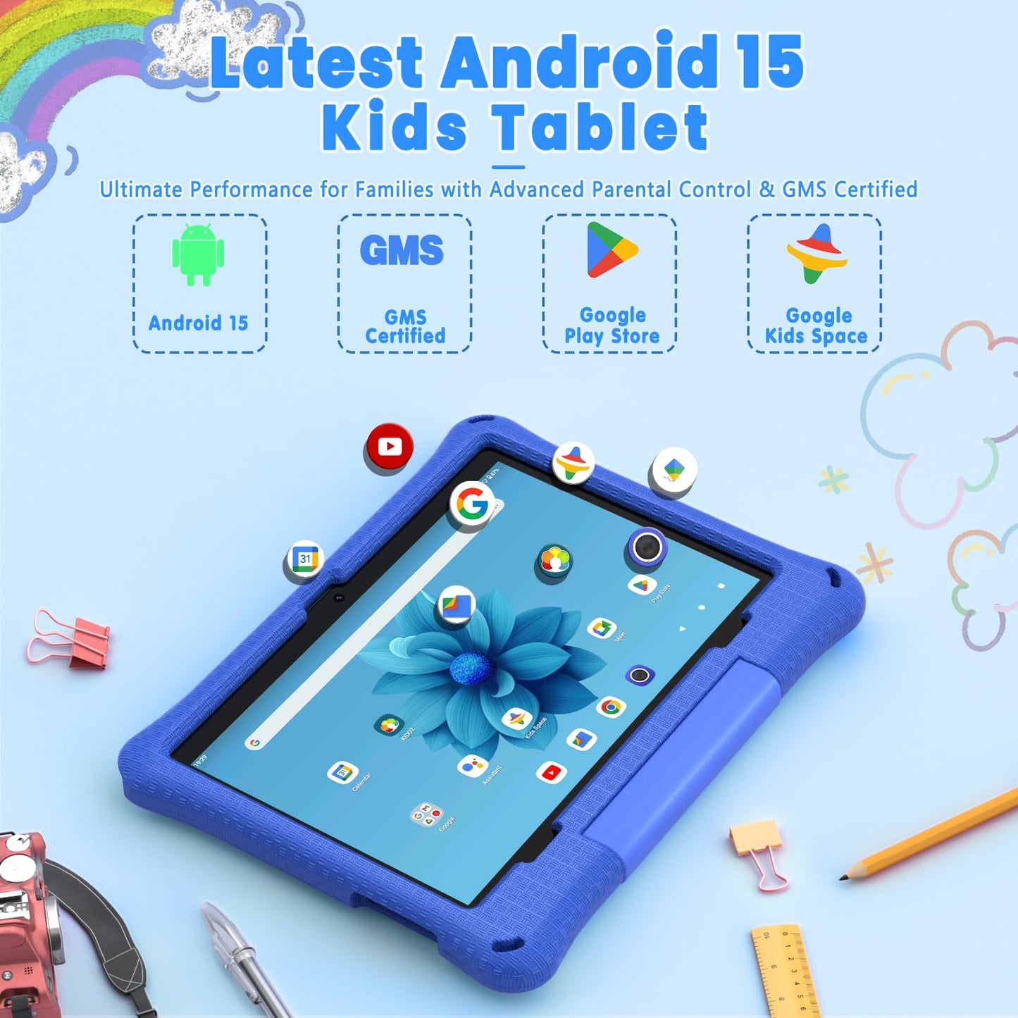 Kids Tablet 10.1 Inch with Parental Control