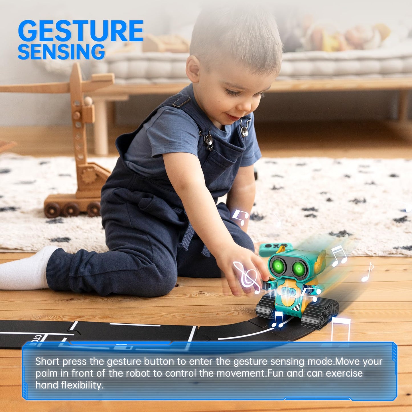 Remote Control Robot with Dance & Music