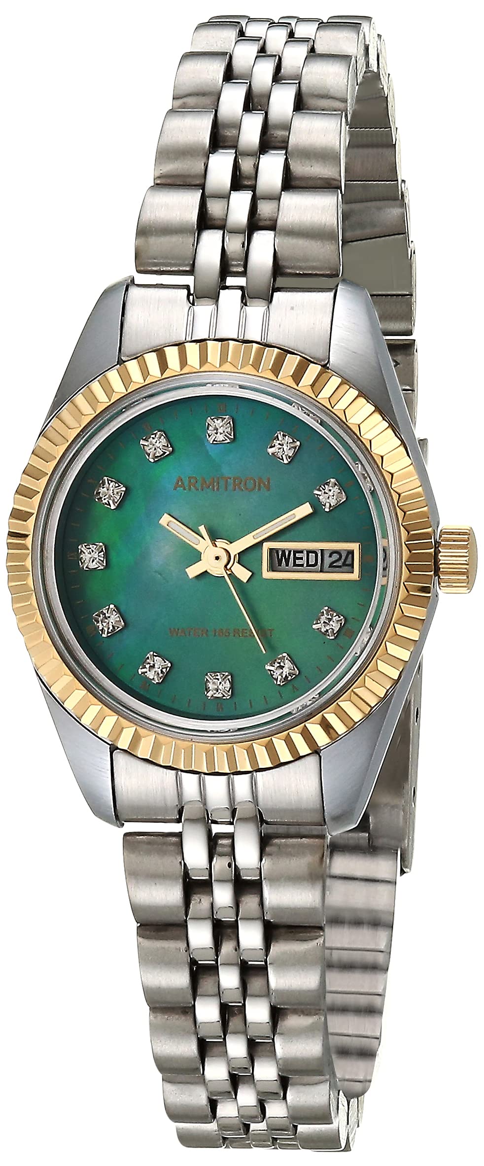 Armitron Women's Crystal Accented Bracelet Watch