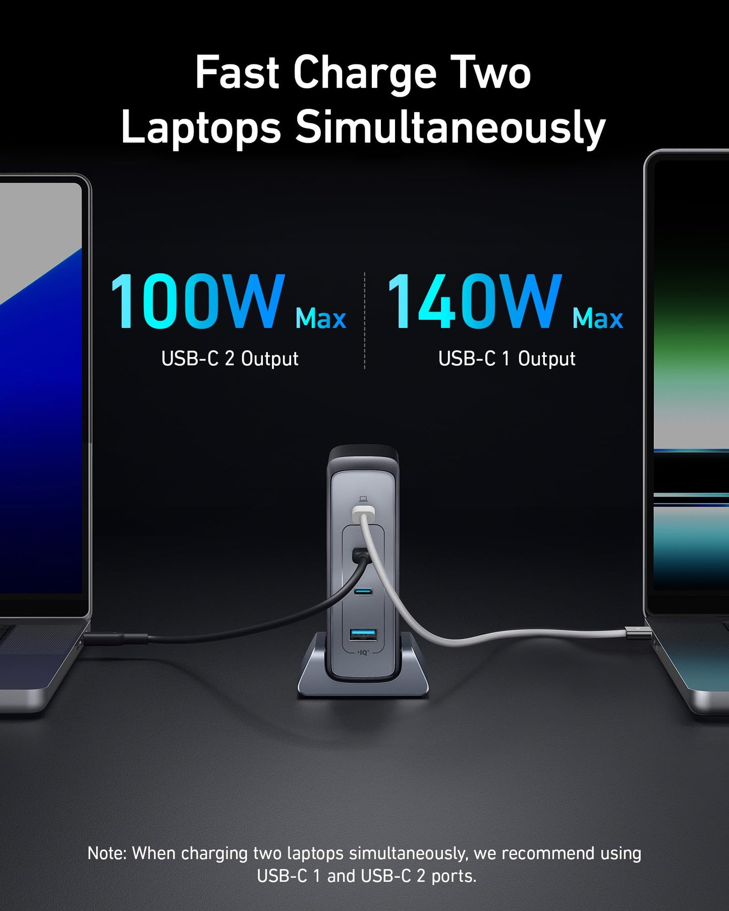240W Anker USB C 4-Port Fast Charger