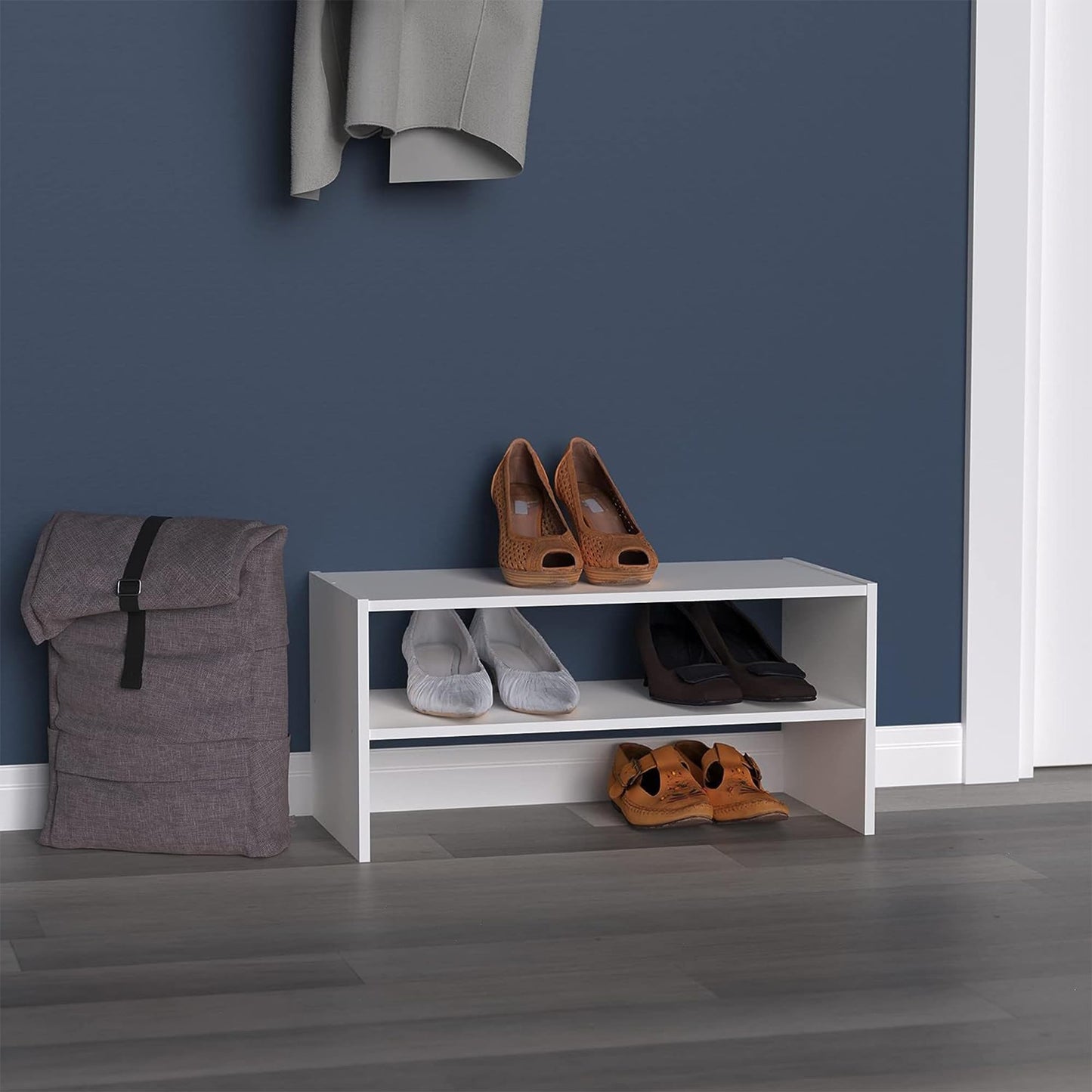 ClosetMaid Stackable 24-Inch Horizontal Organizer, White