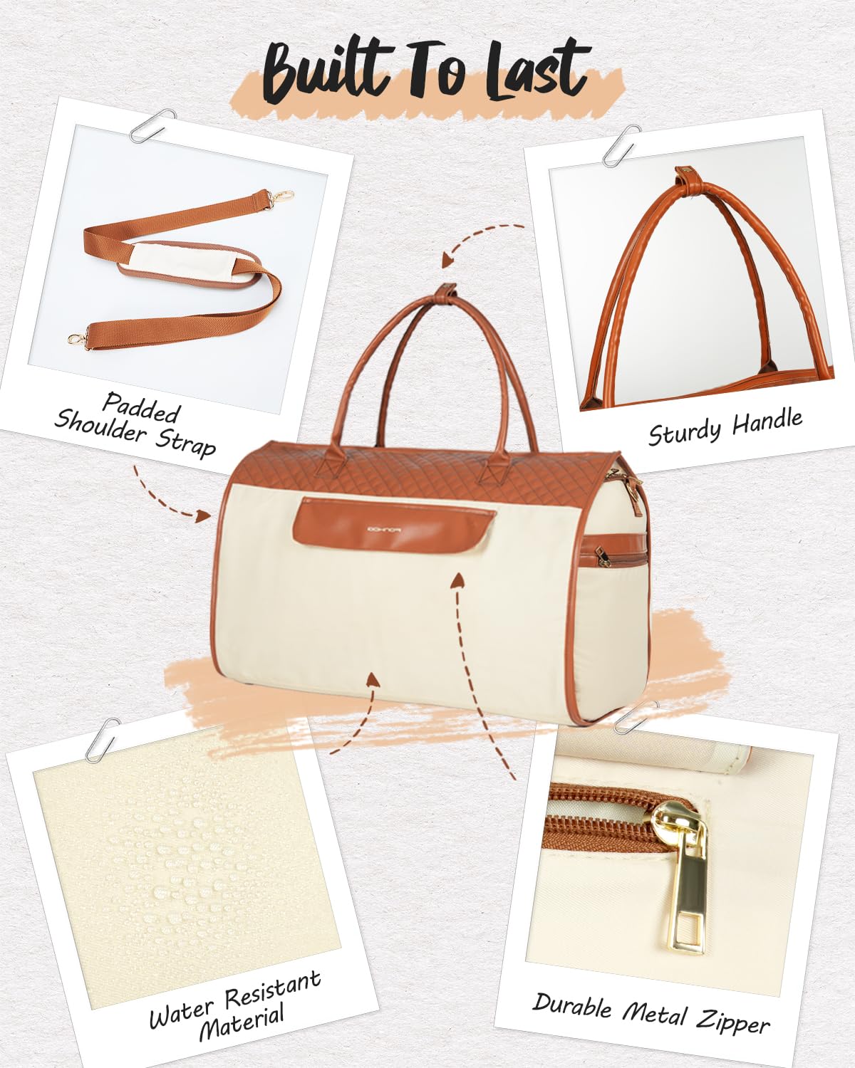 Convertible Travel Garment Bag with Shoe Compartment