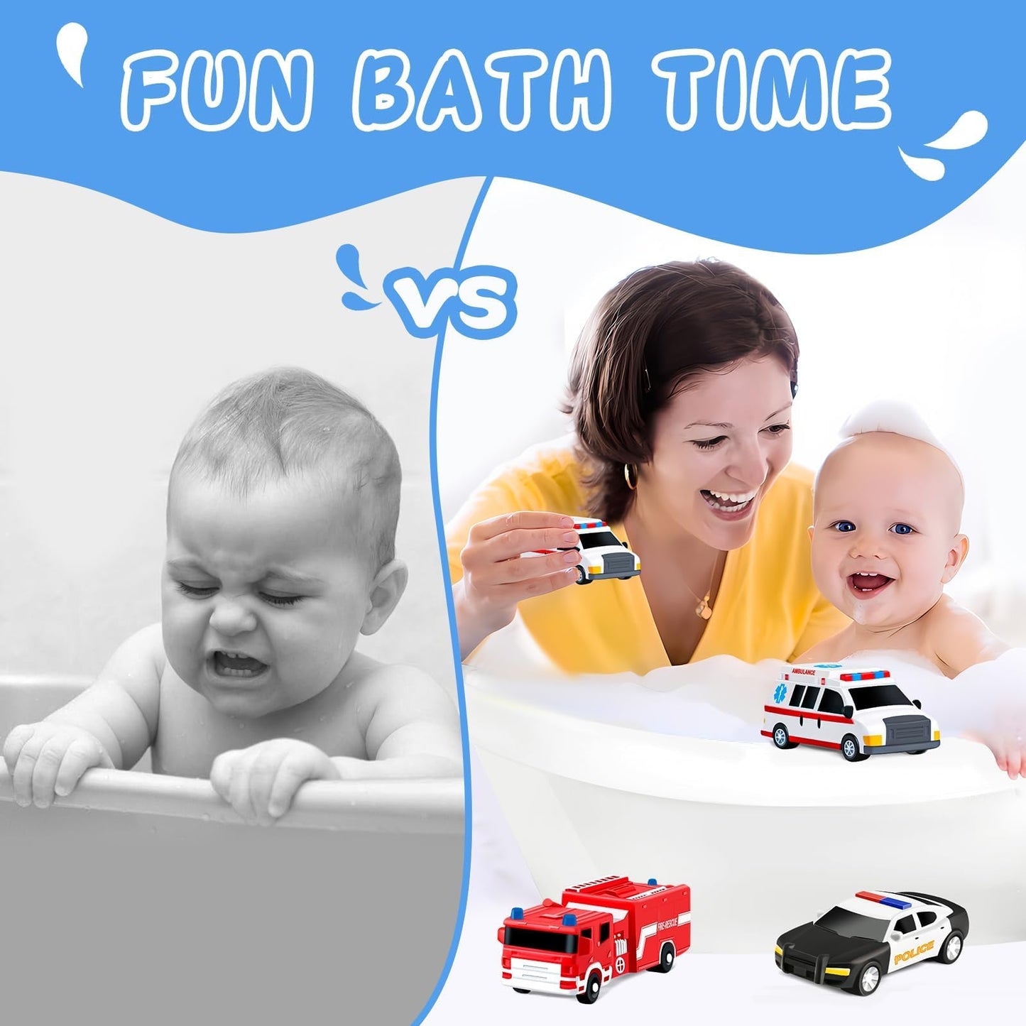 Bath Toys for Toddlers by MACALOCA