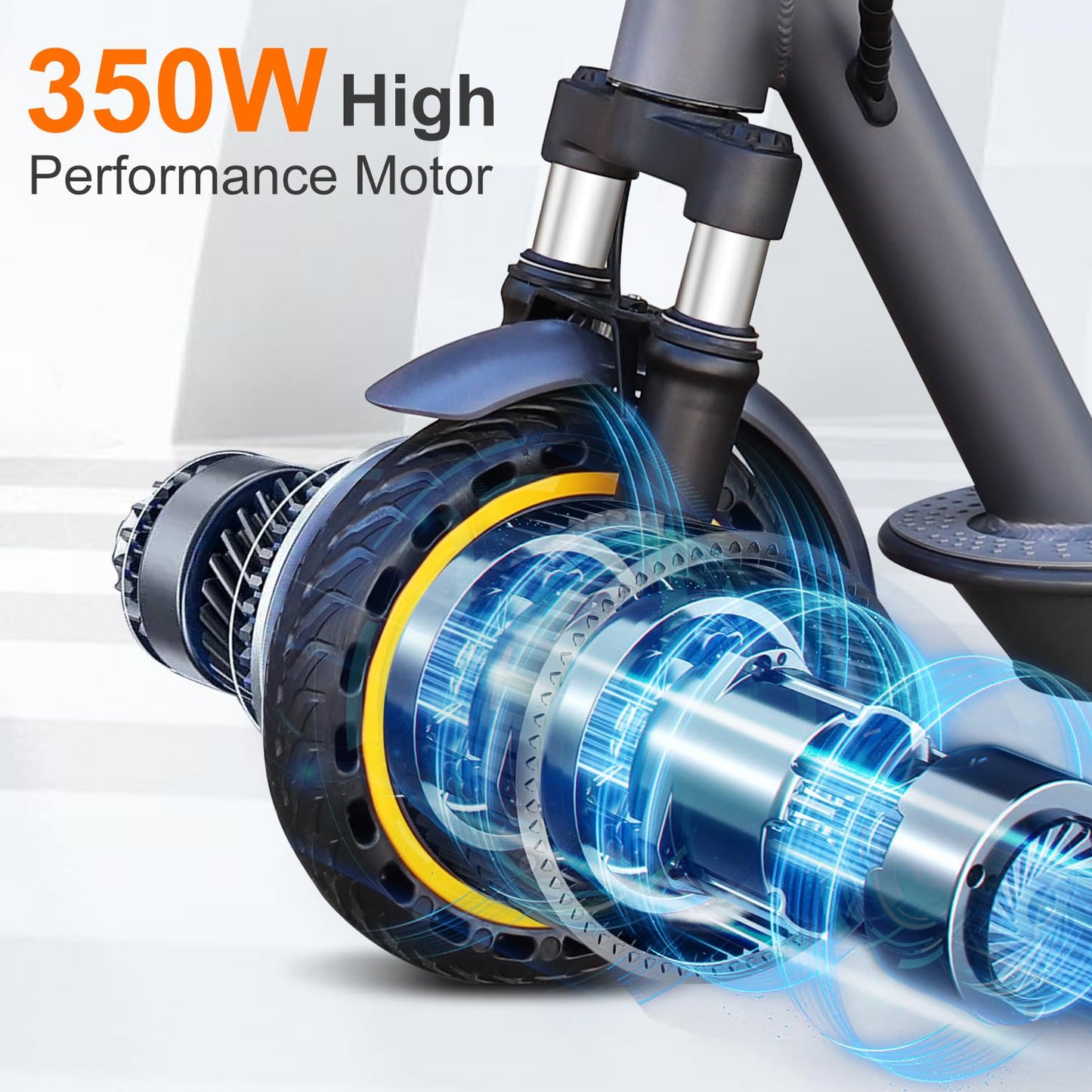 VOLPAM 350W Electric Scooter with Long Range