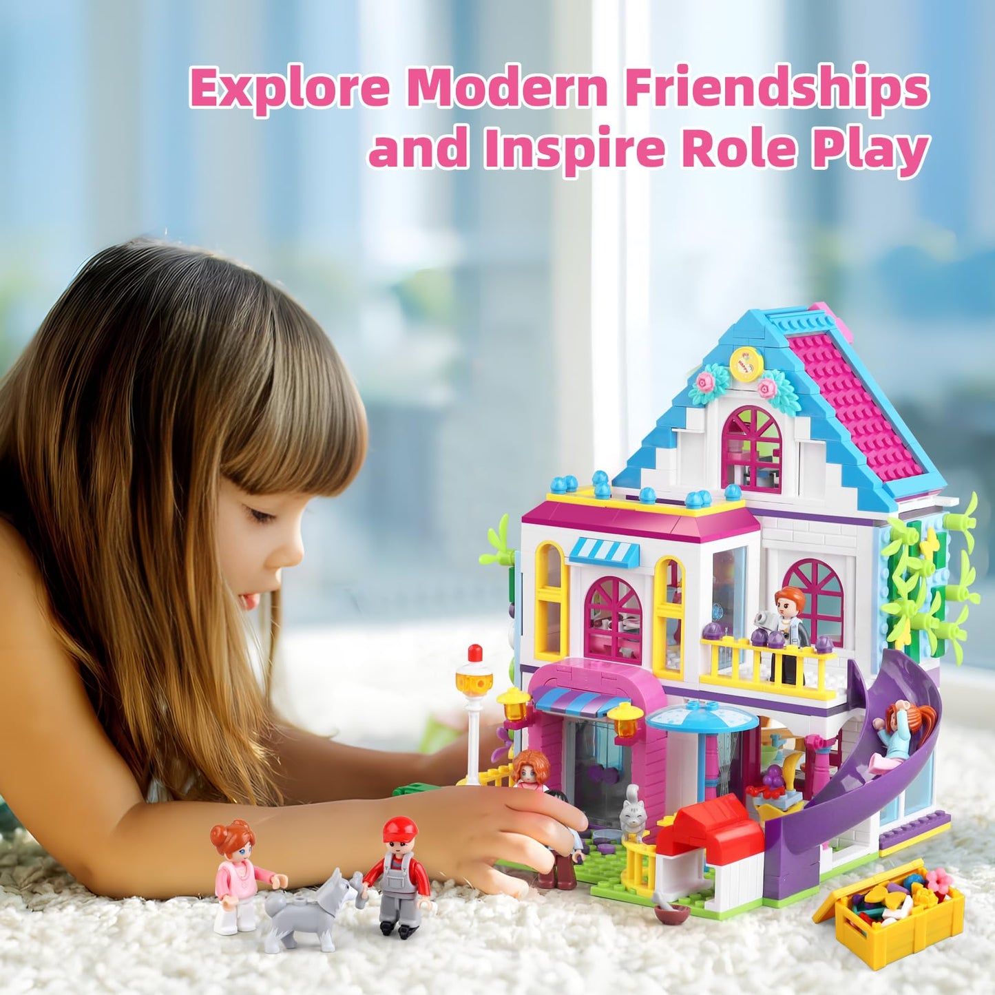 House Building Set Compatible with Lego Friends