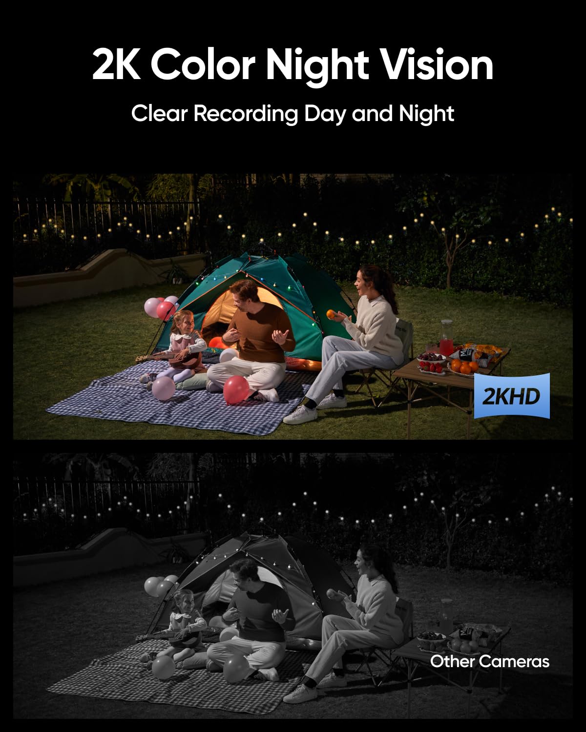 eufy Security Solar Wall Light Camera 2K