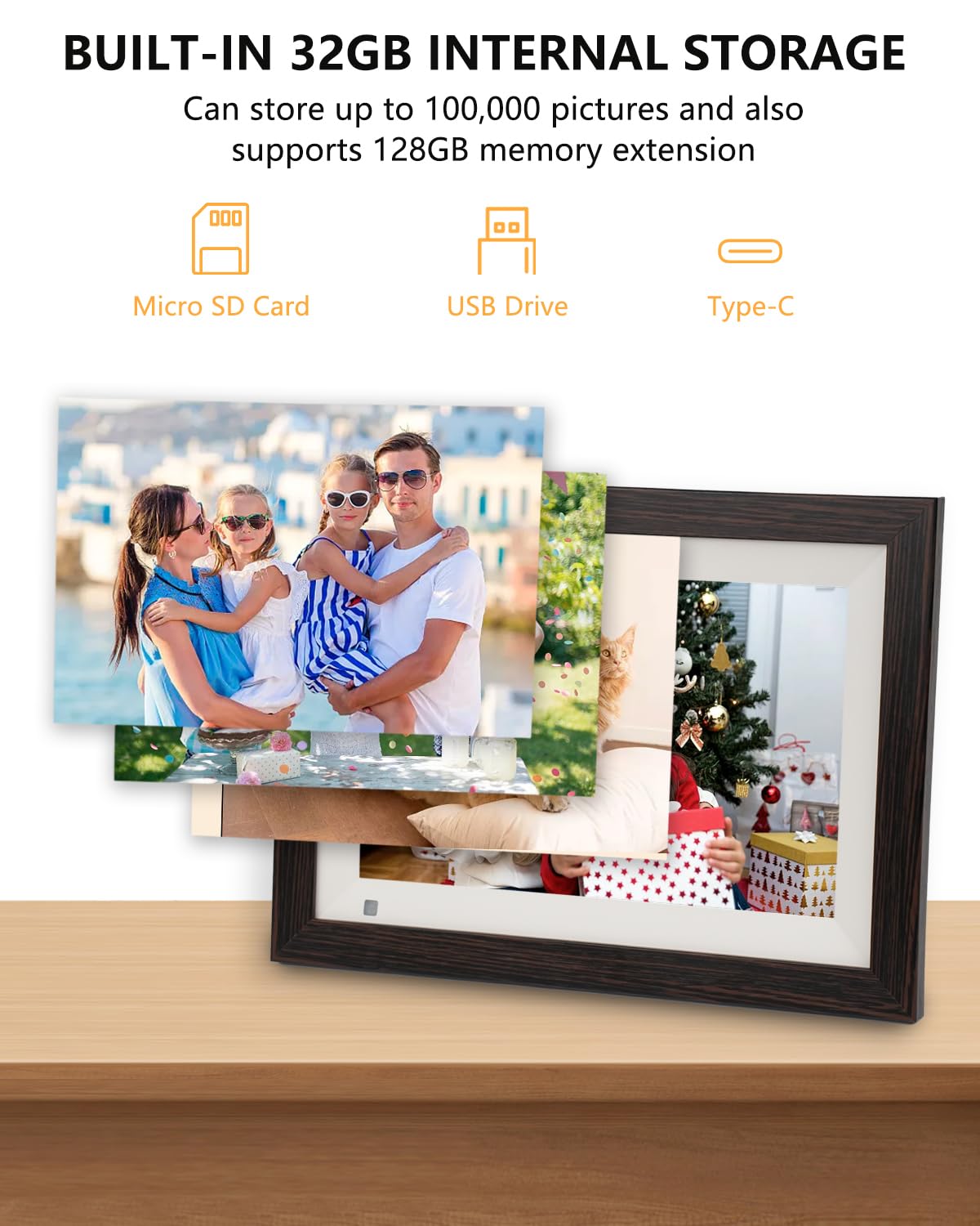 MAEZOE 10.1" WiFi Digital Picture Frame with Touch