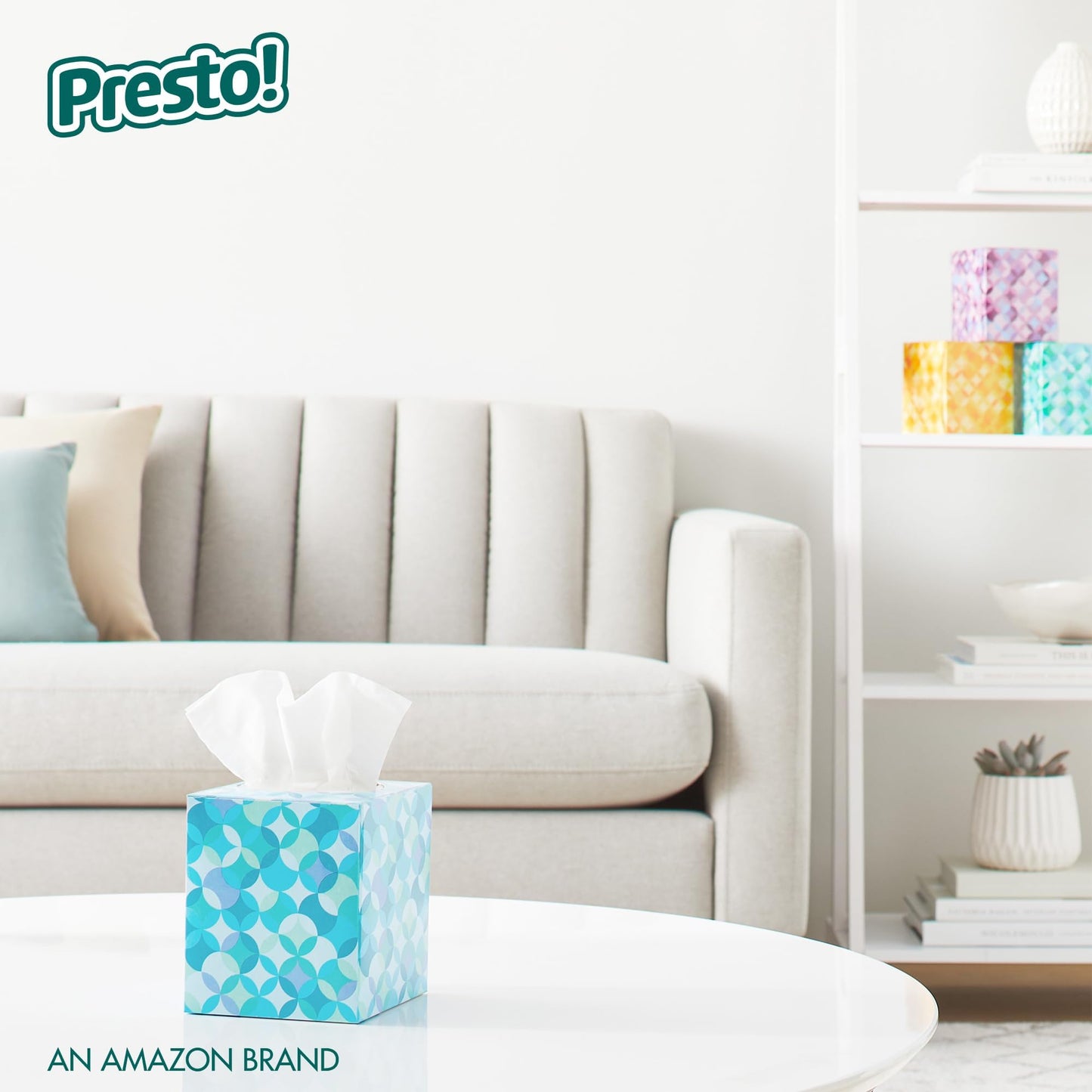 1188 Count Presto! Ultra-Soft Facial Tissues