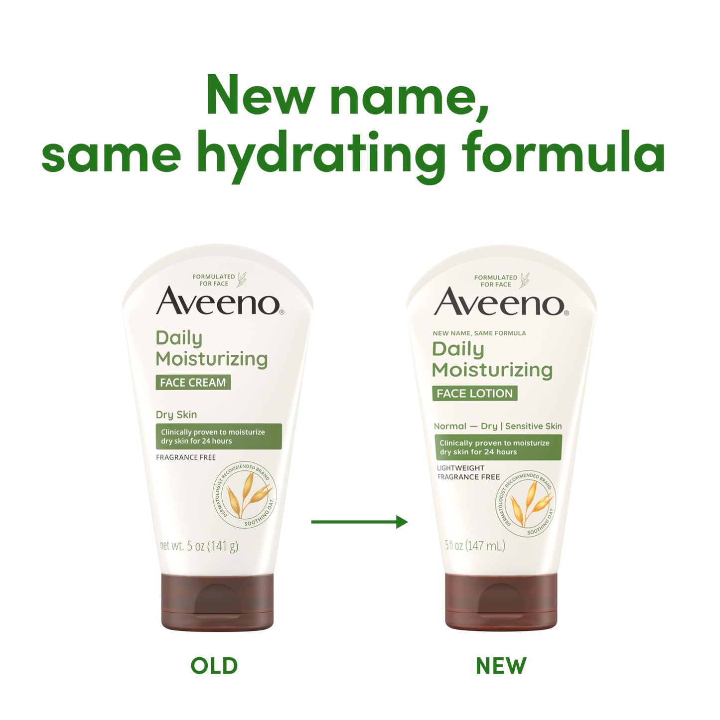 Aveeno Daily Moisturizing Face Lotion 5 oz