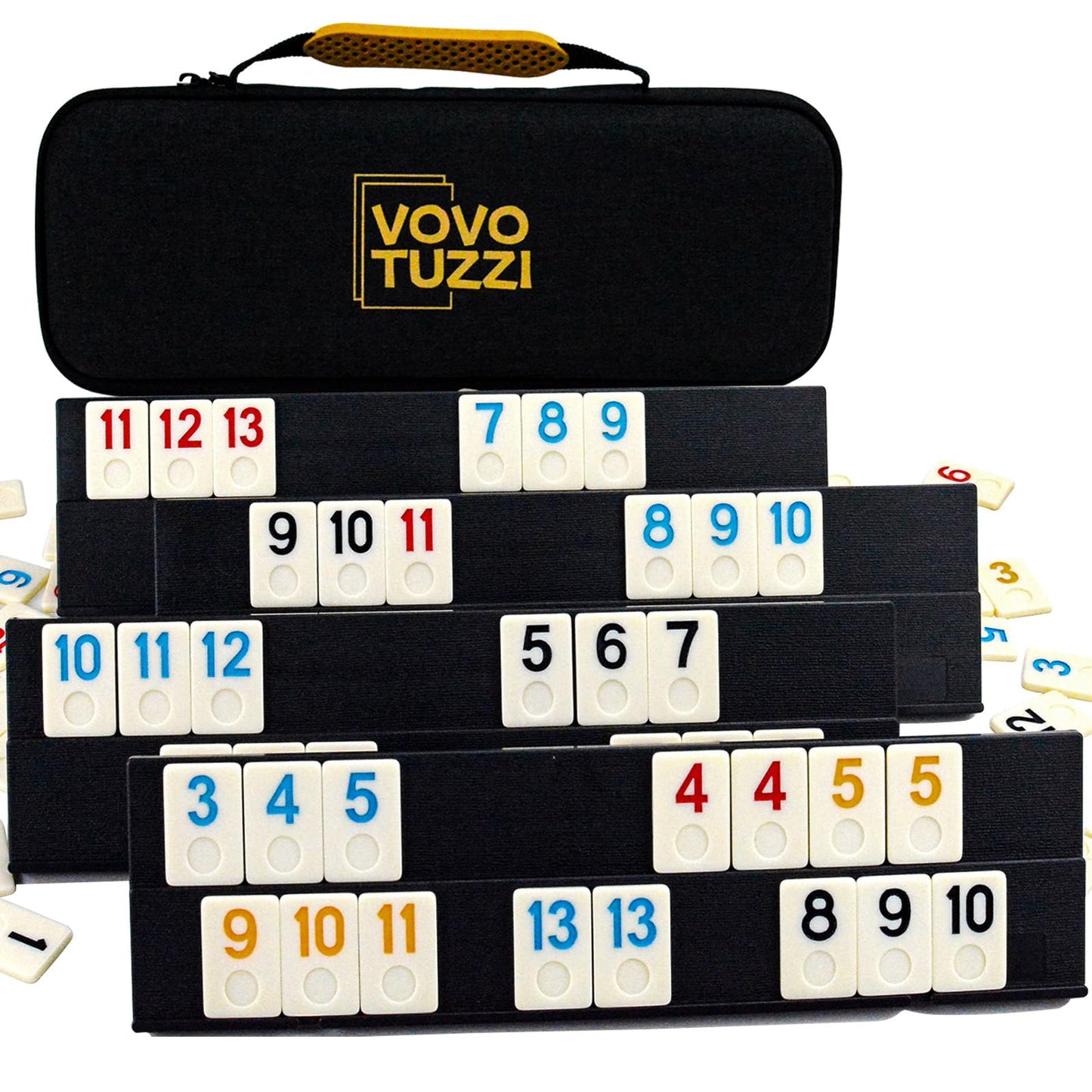 Rummy Cube Game Set with 106 Tiles