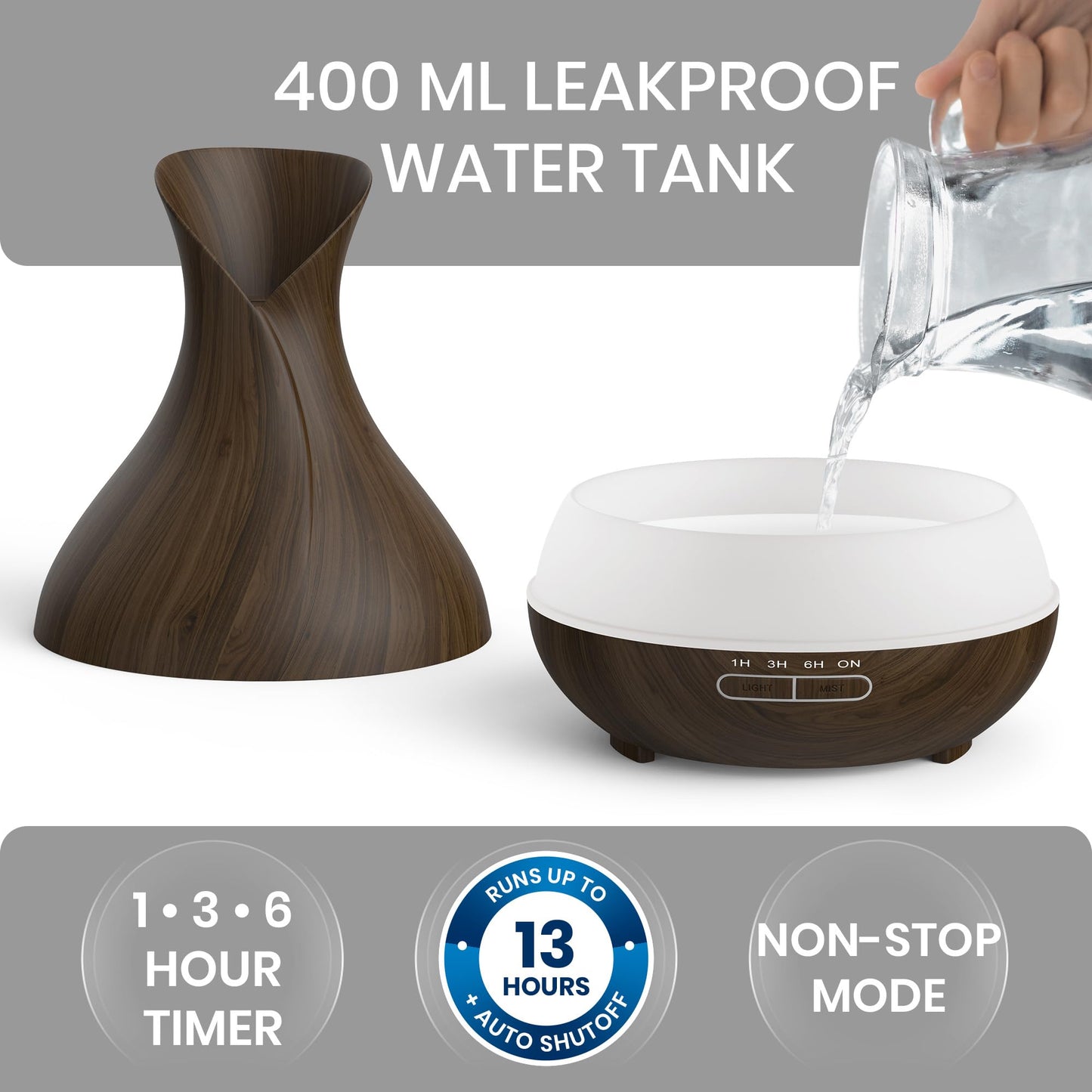 400ml Everlasting Comfort Essential Oil Diffuser