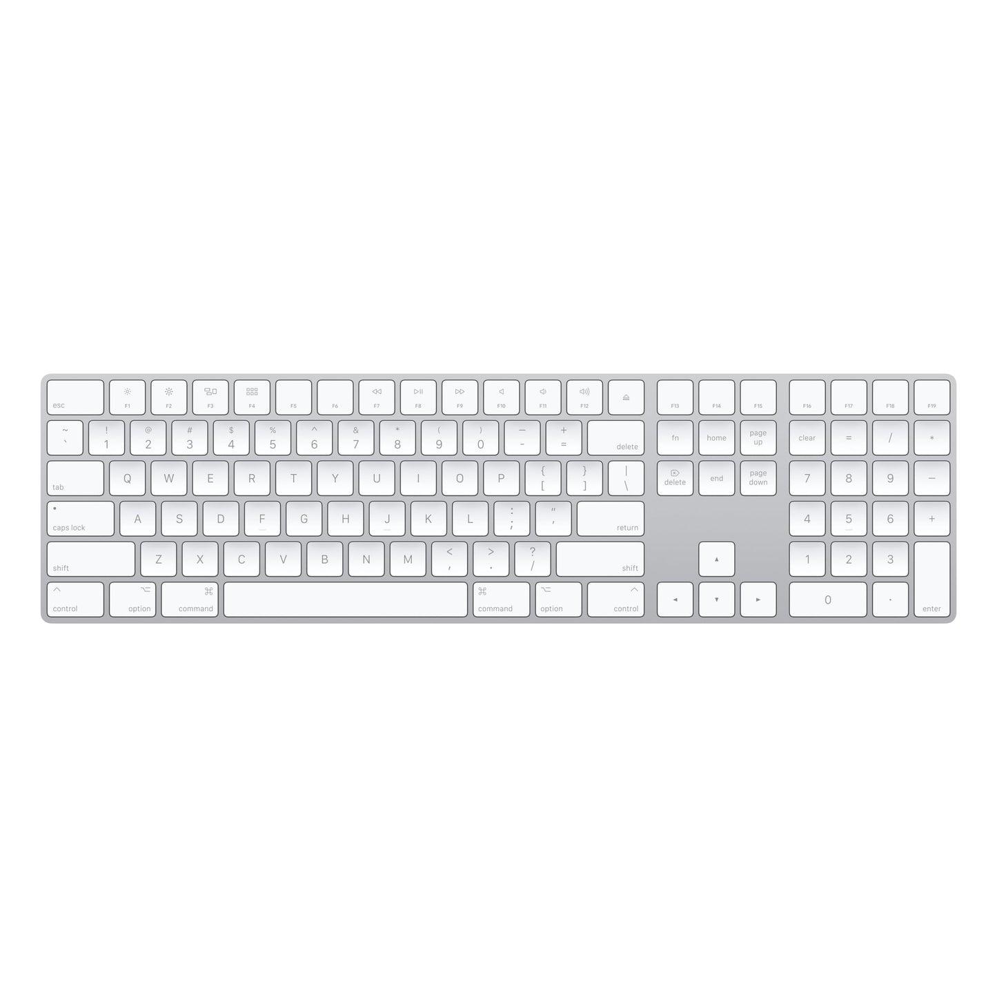 Apple Wireless Magic Keyboard with Numeric Keypad